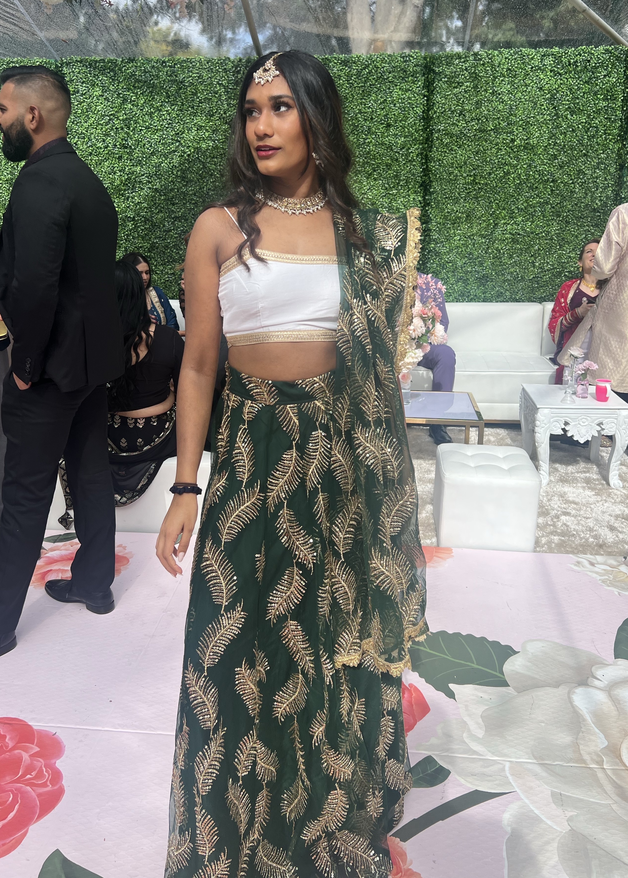 Green Leaf Skirt Image - 2