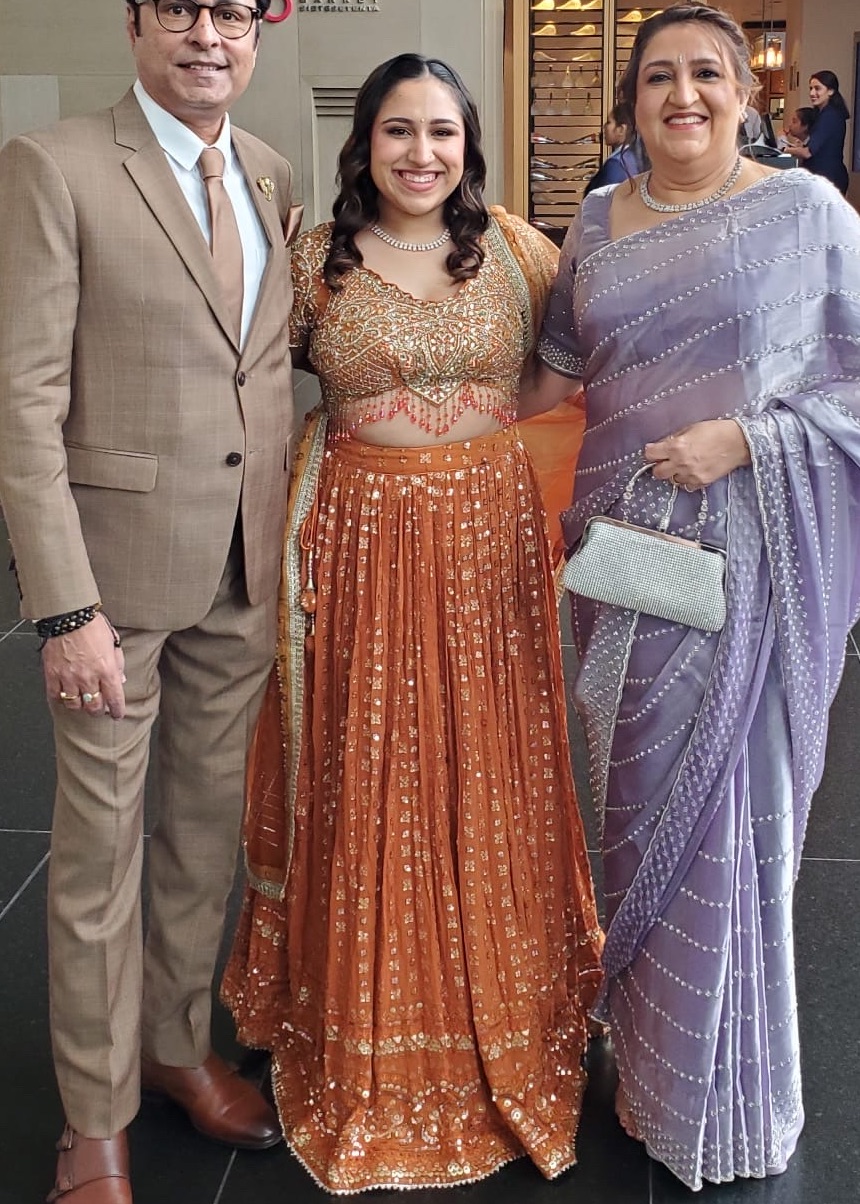 Orange Embellished Lehenga Image - 0
