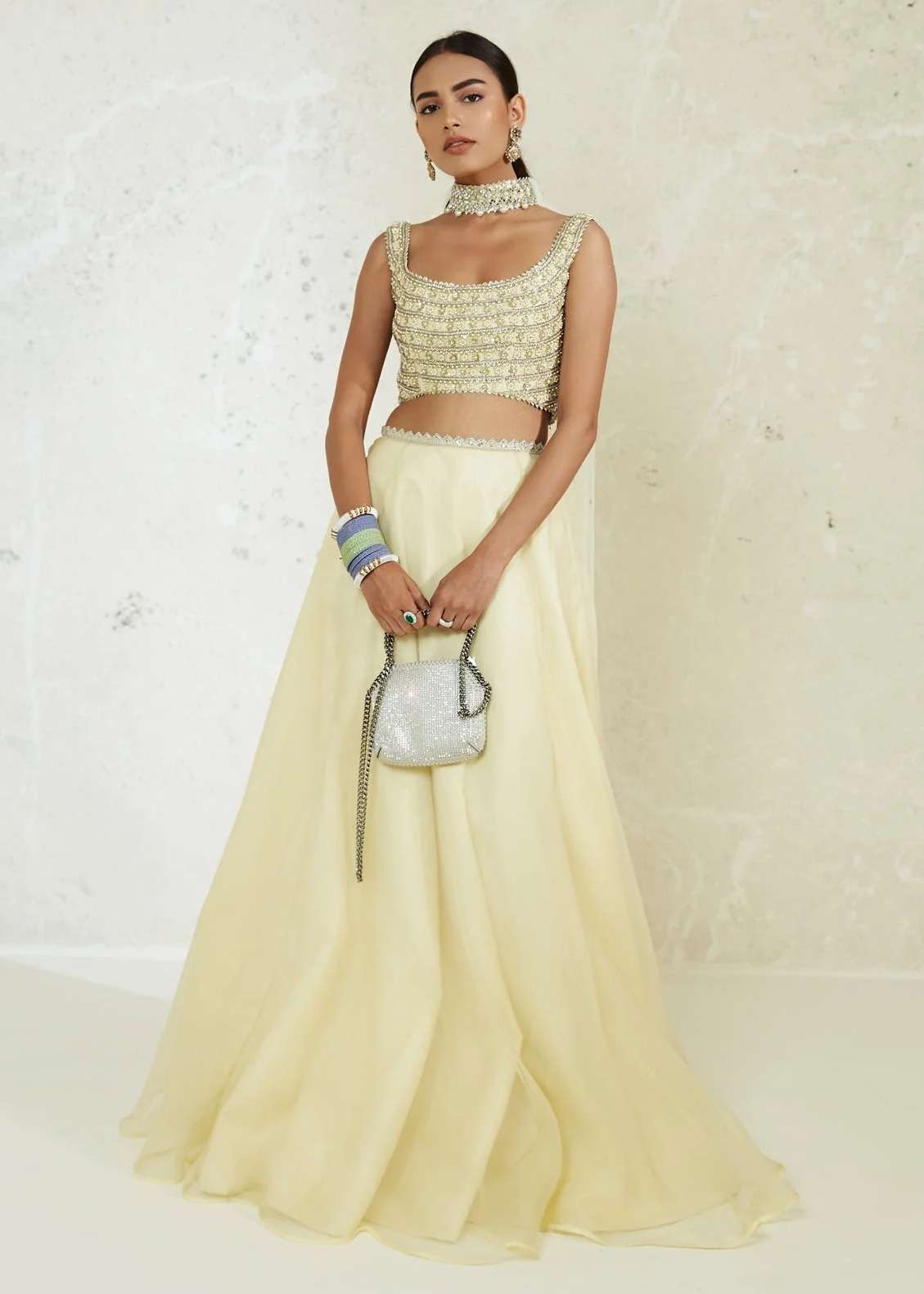 Alya Off-White Lehenga Image - 2