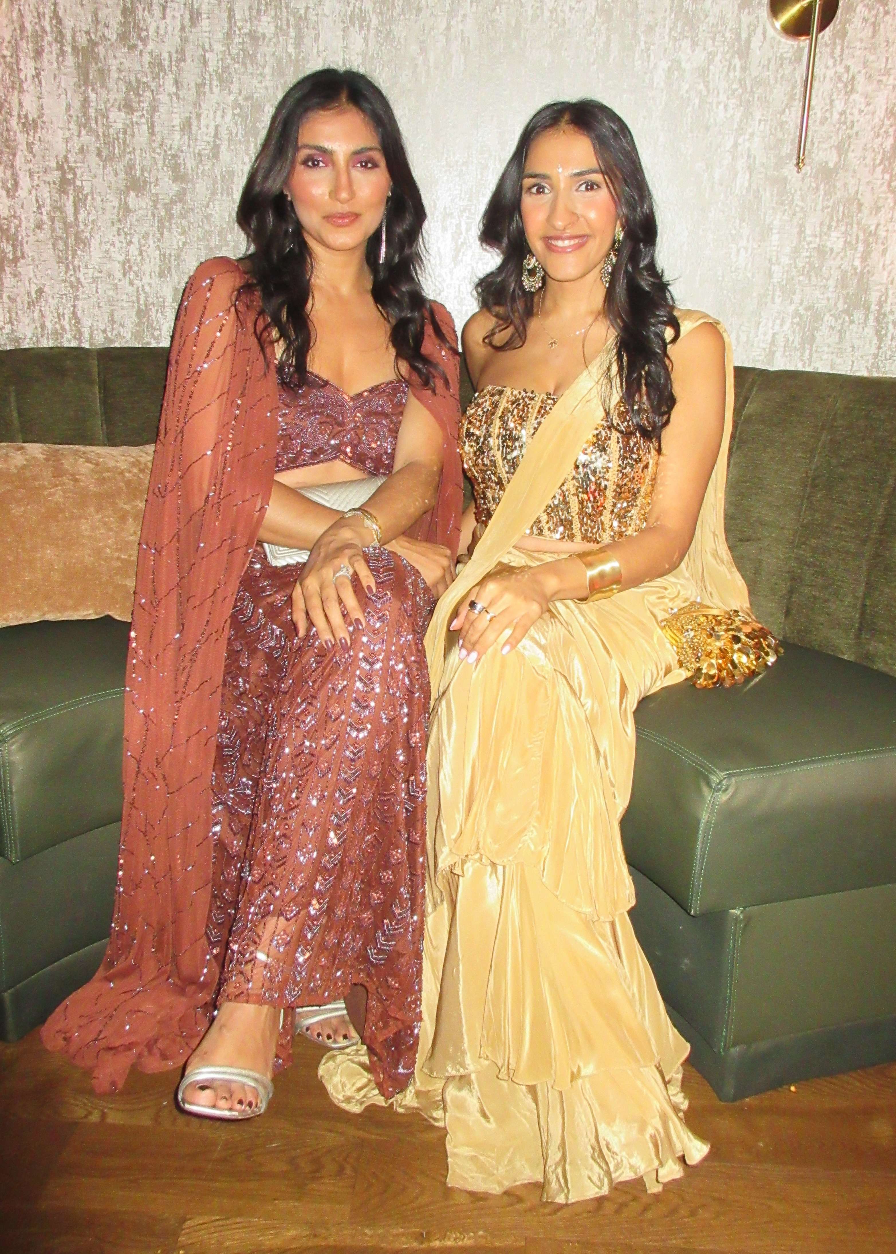 Gold Corset Pre-Draped Sari Image - 2