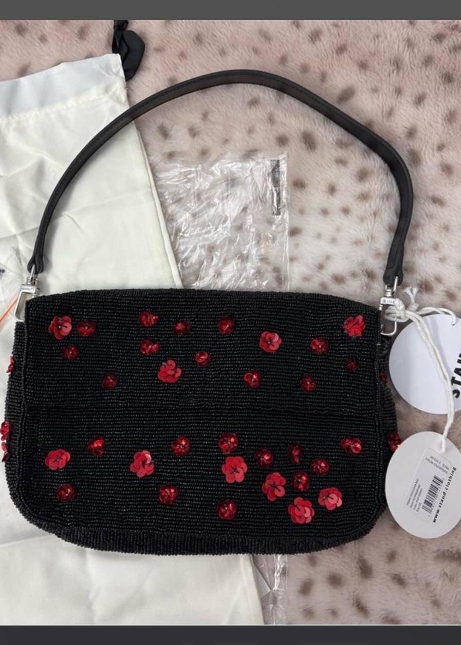 Staud Timmy Shoulder Bag Poppy Image - 2