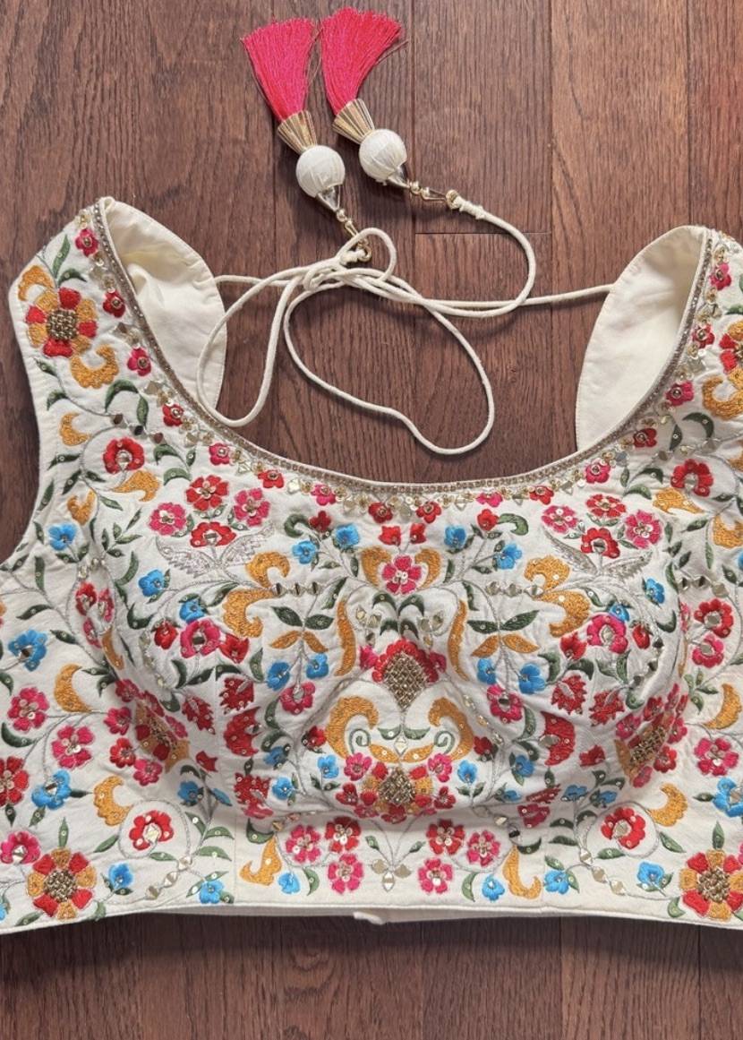 Floral Embroidered Top Image - 0