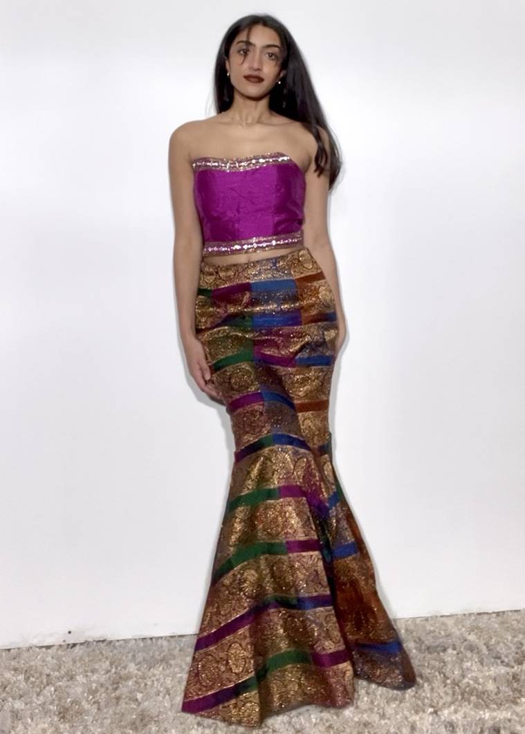 Brocade Mermaid Lehenga Image - 0