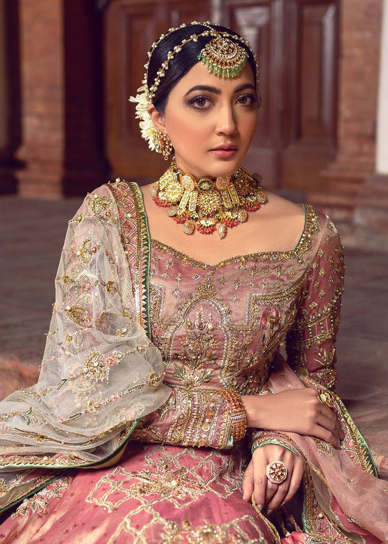 Pastel Pink Lehenga Image - 2