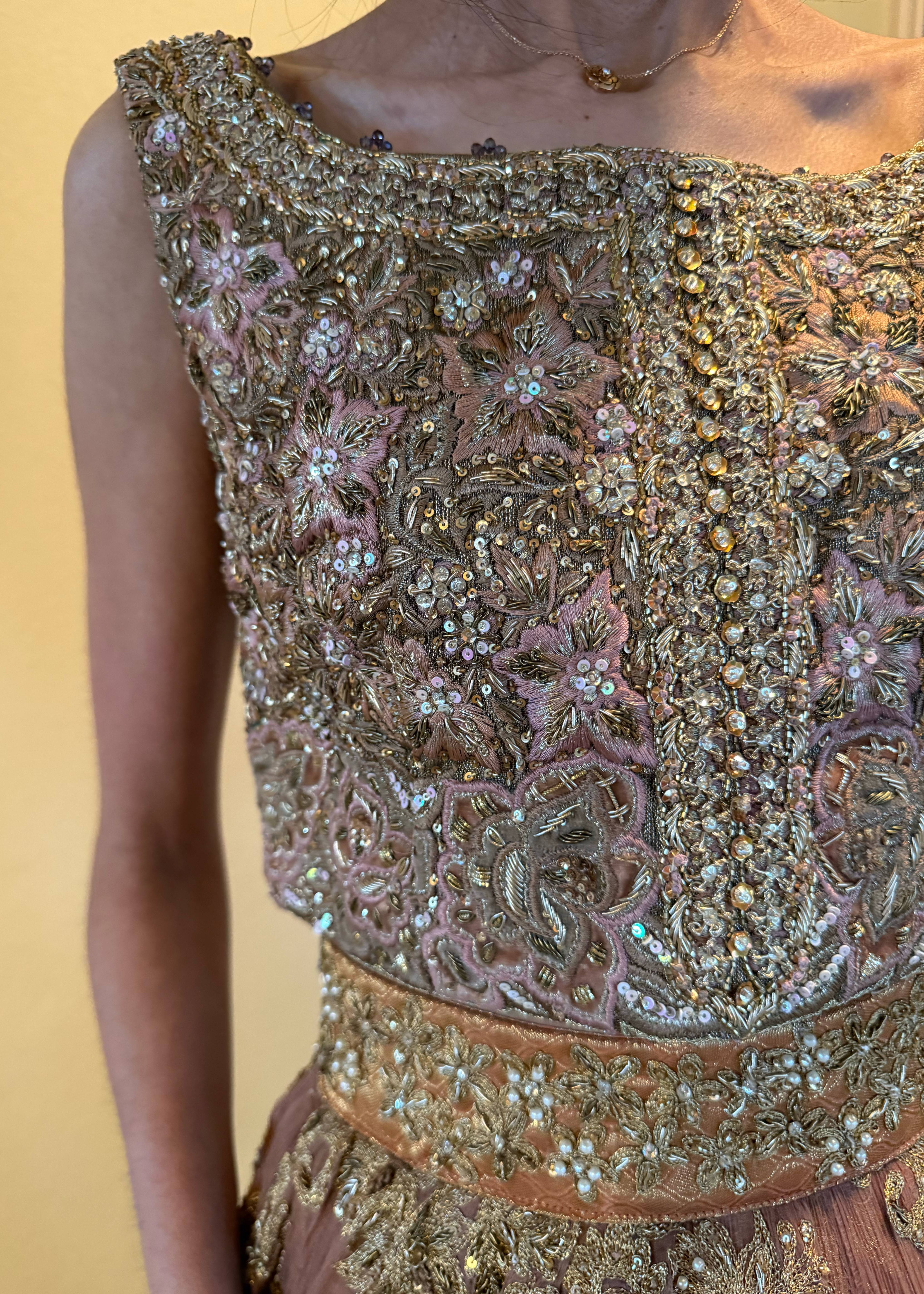 Purple Pink Lehenga Set Image - 2