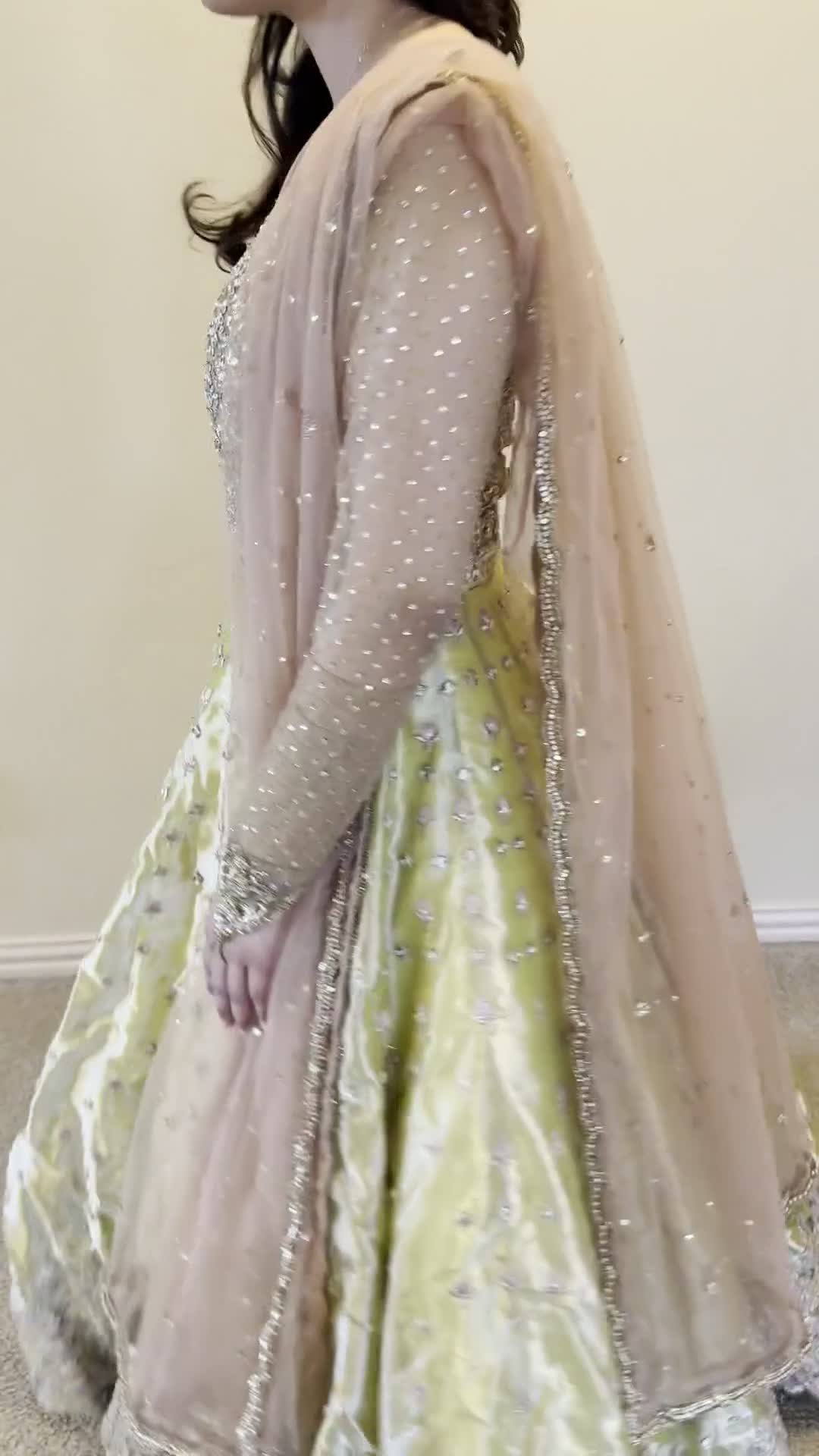 Pastel Yellow Lehenga Image - 6
