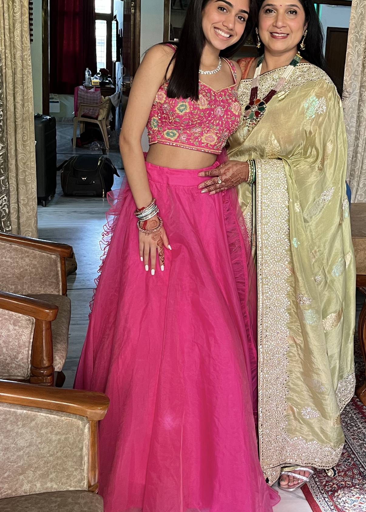 Dark Pink Lehenga Image - 0