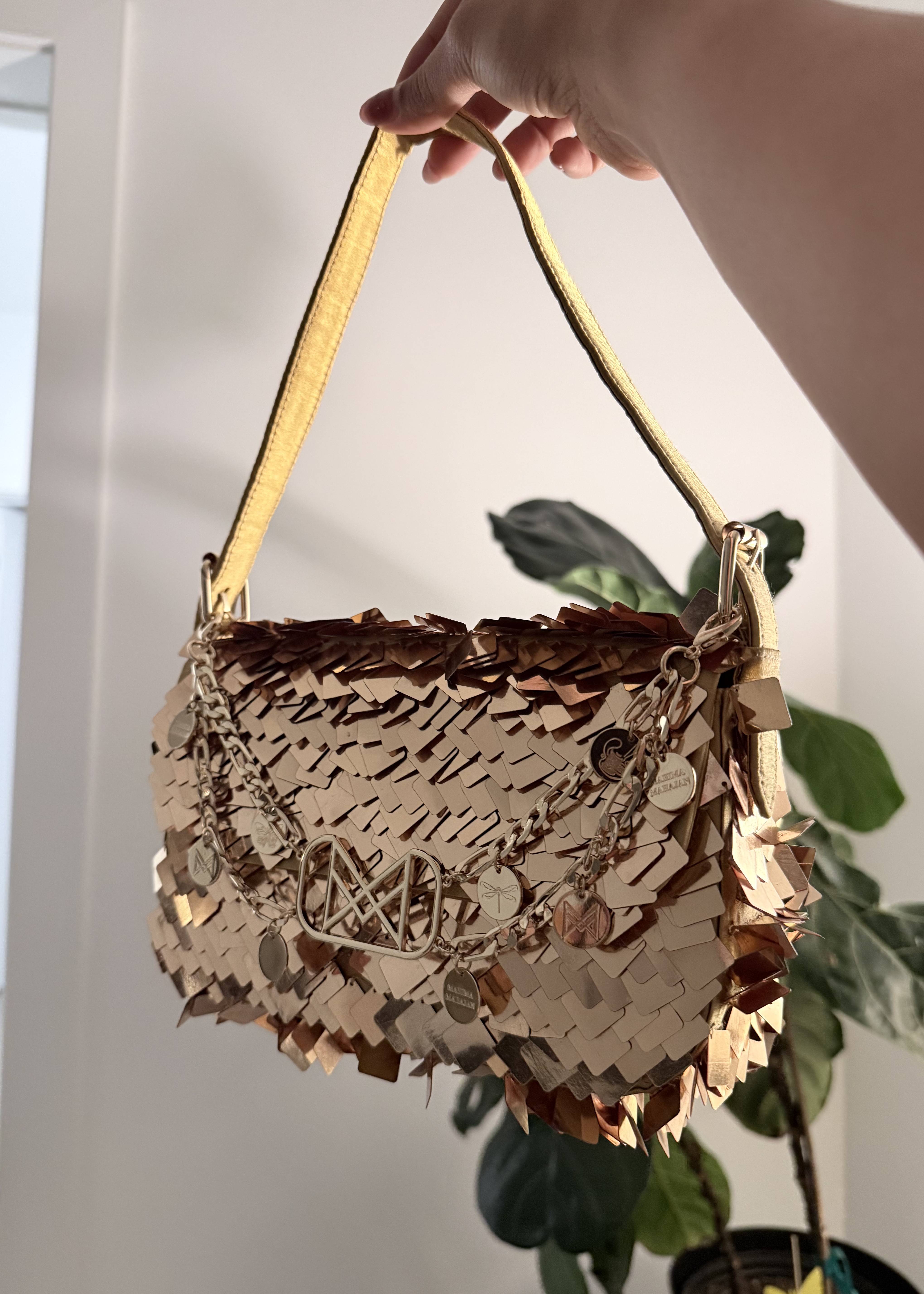 Gold Rush Baguette Purse Image - 1