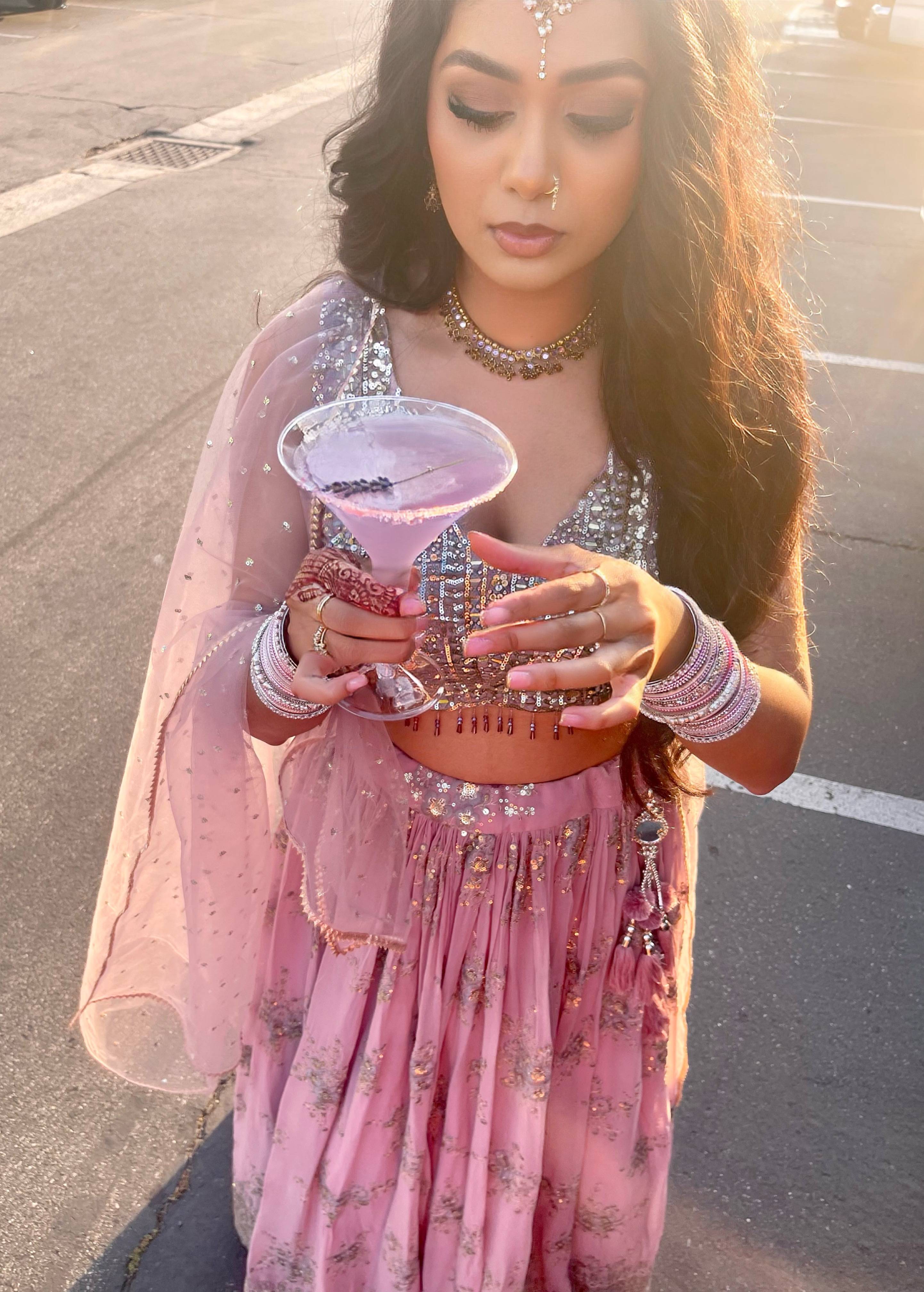 Light Lilac Lengha Image - 5