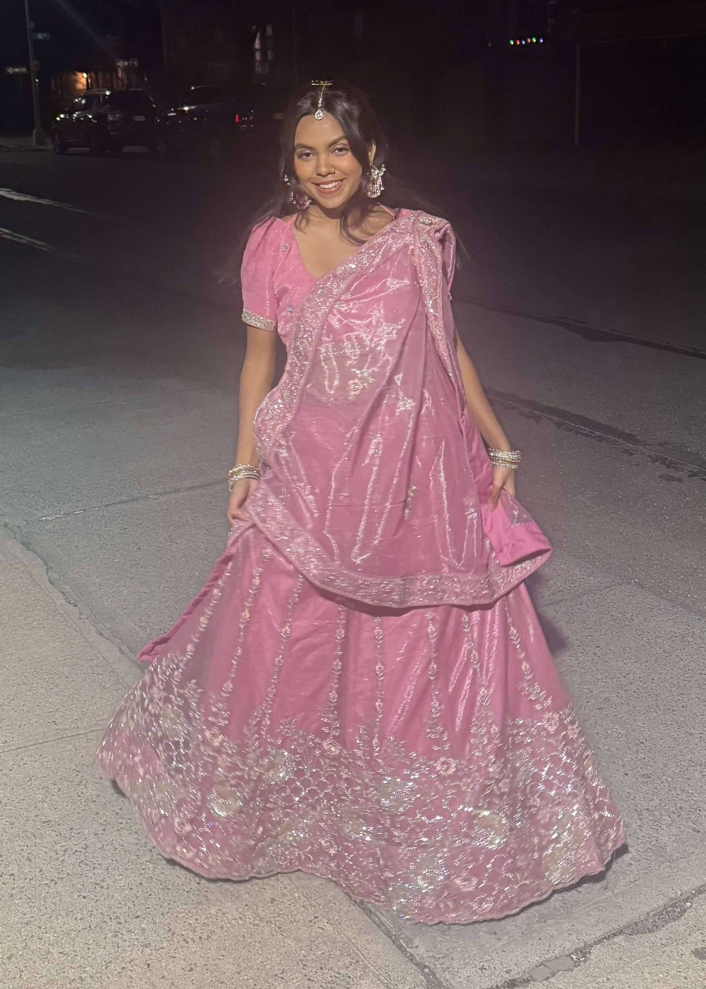 Pastel Pink Lehenga Image - 0