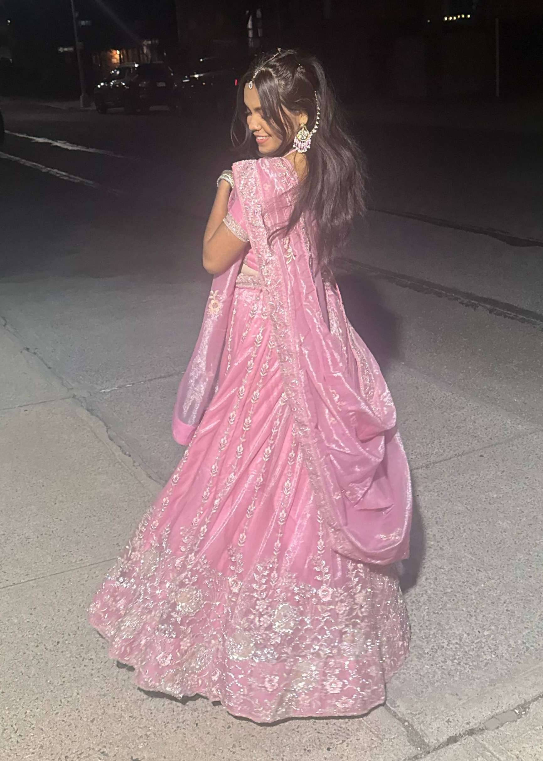 Pastel Pink Lehenga Image - 1