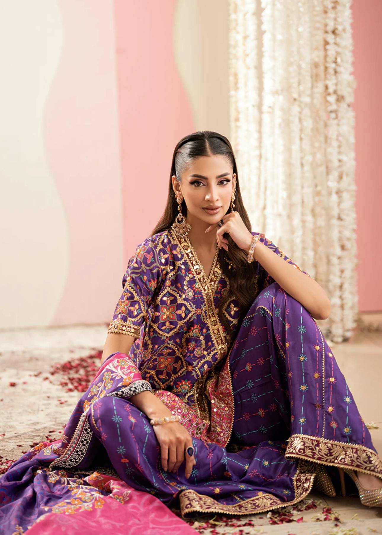 Royal Purple Sharara Image - 3