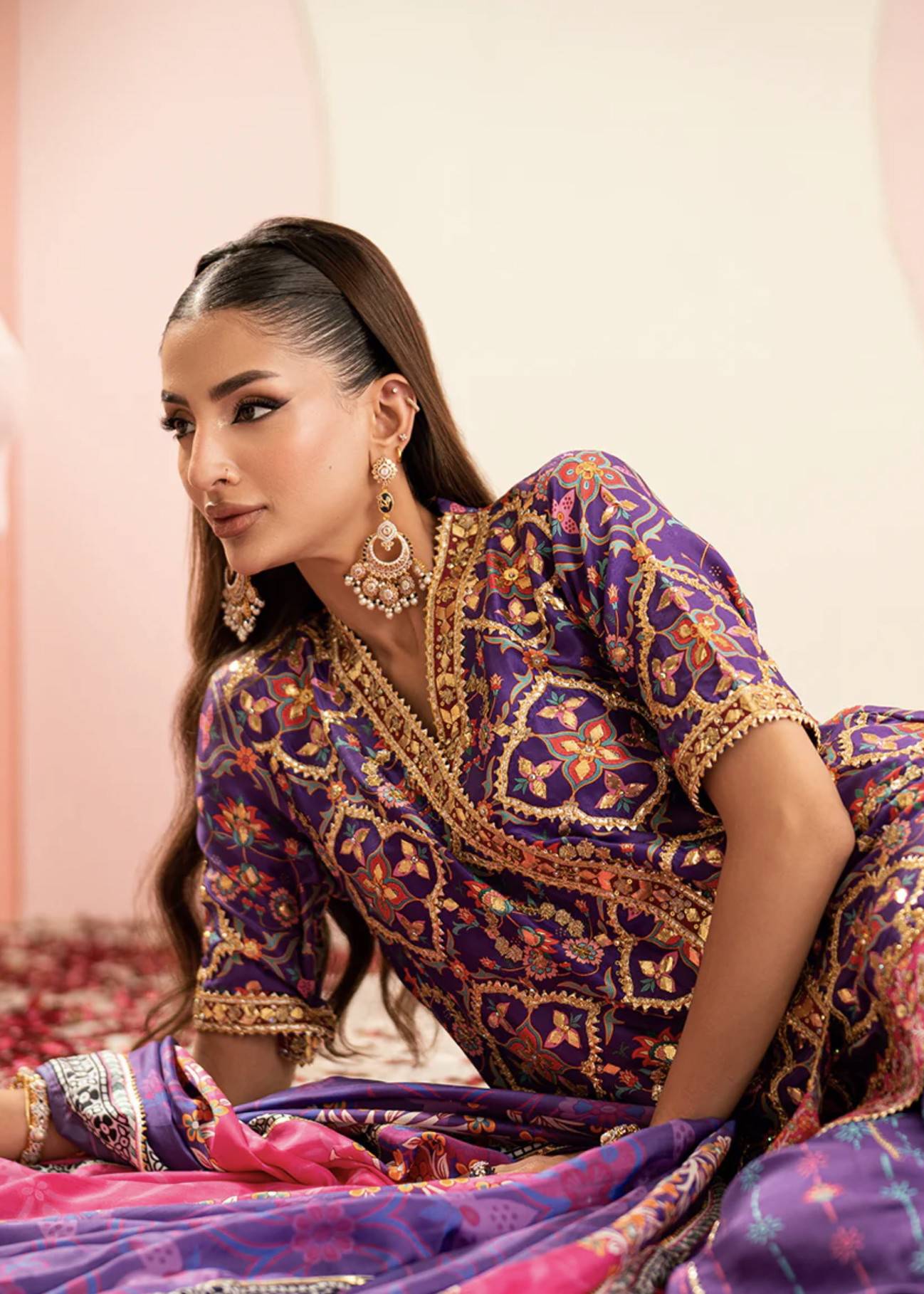 Royal Purple Sharara Image - 4