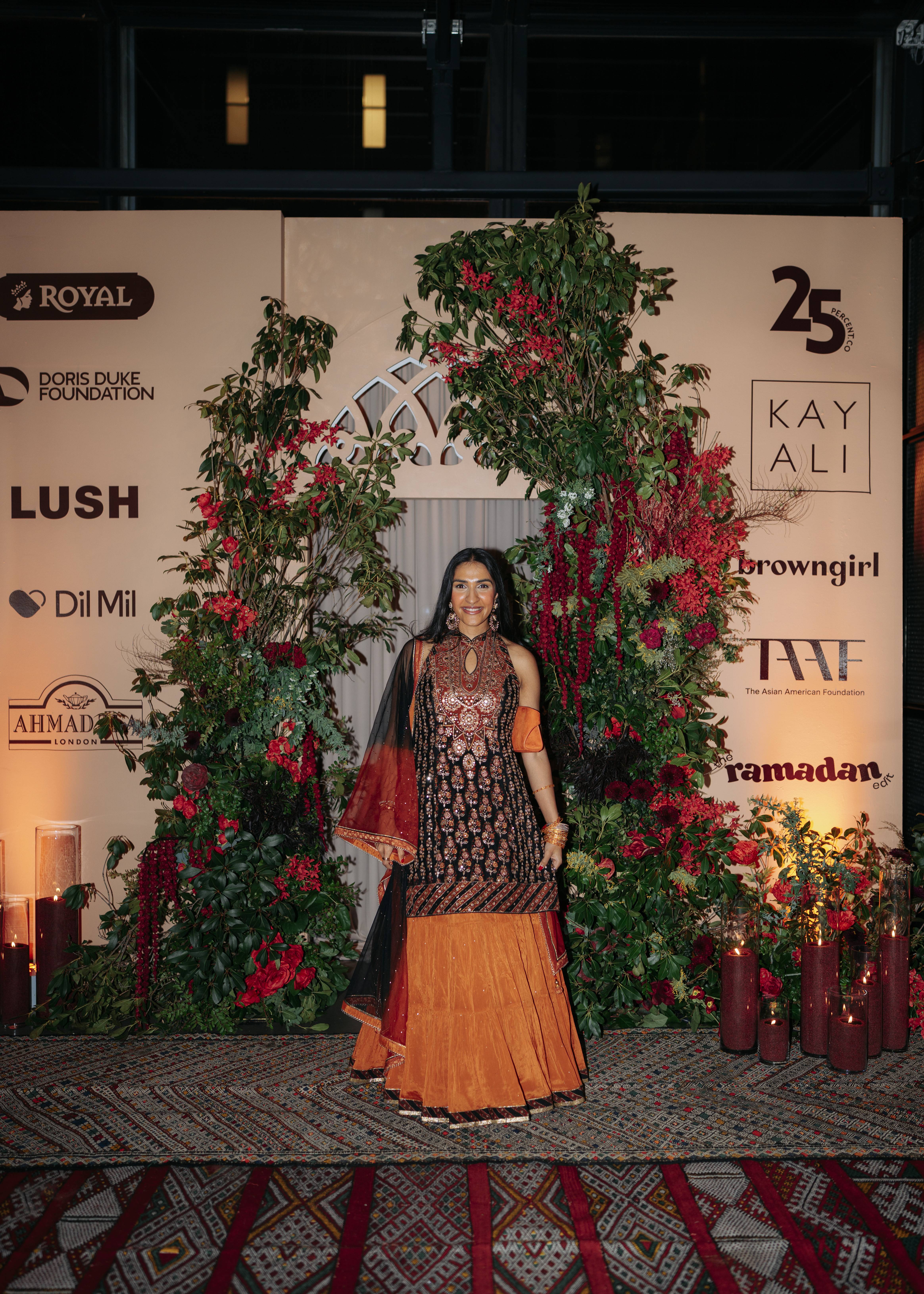 Black Embroidered Kurta Lehenga Set Image - 4