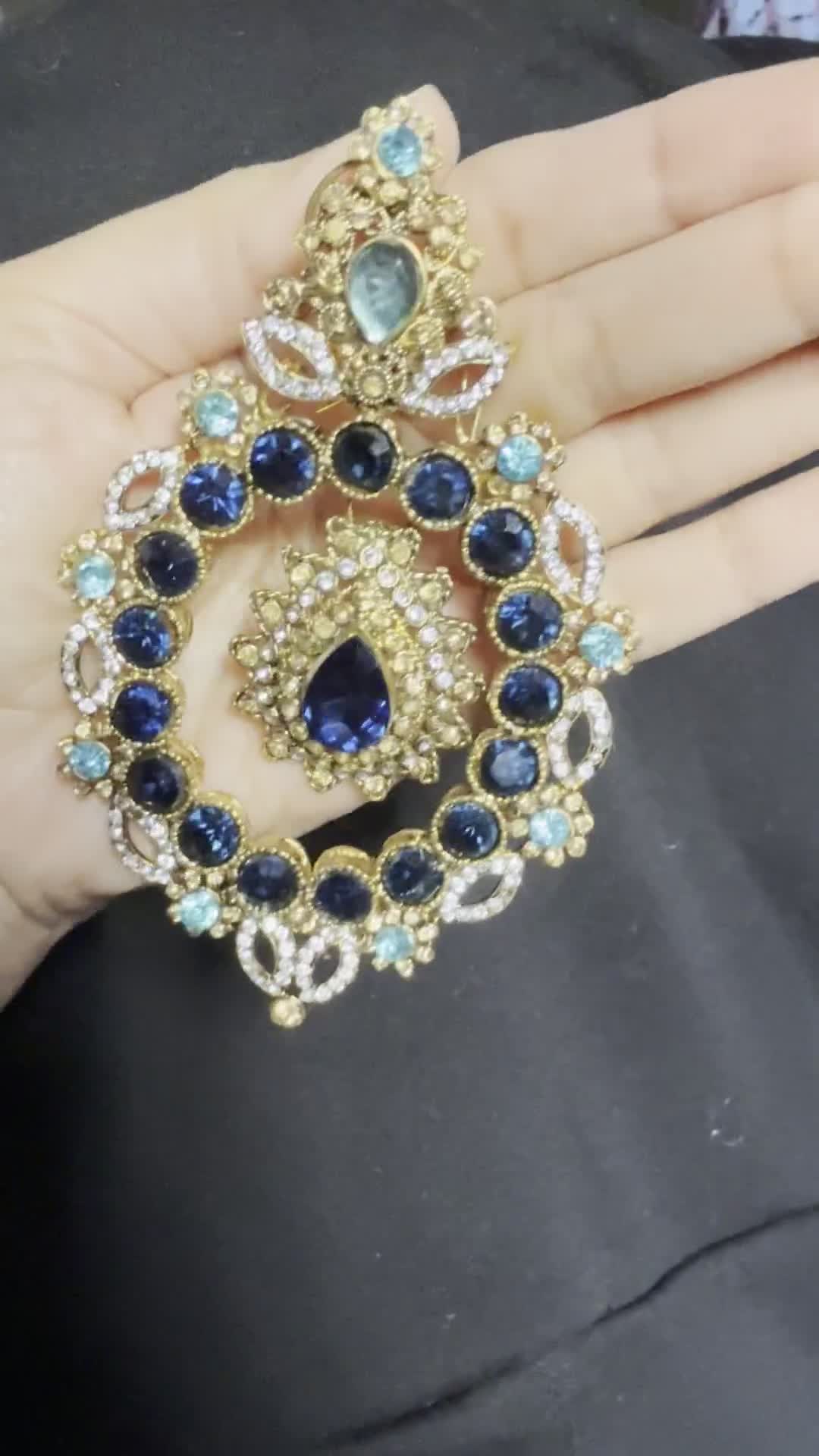 Blue and Turquoise Earring Set Image - 1