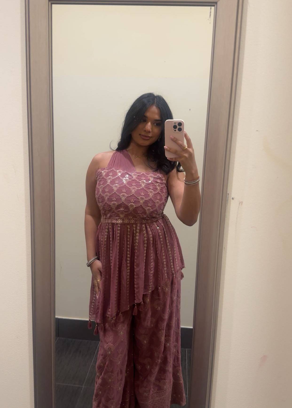 Mauve Sharara Set Image - 1