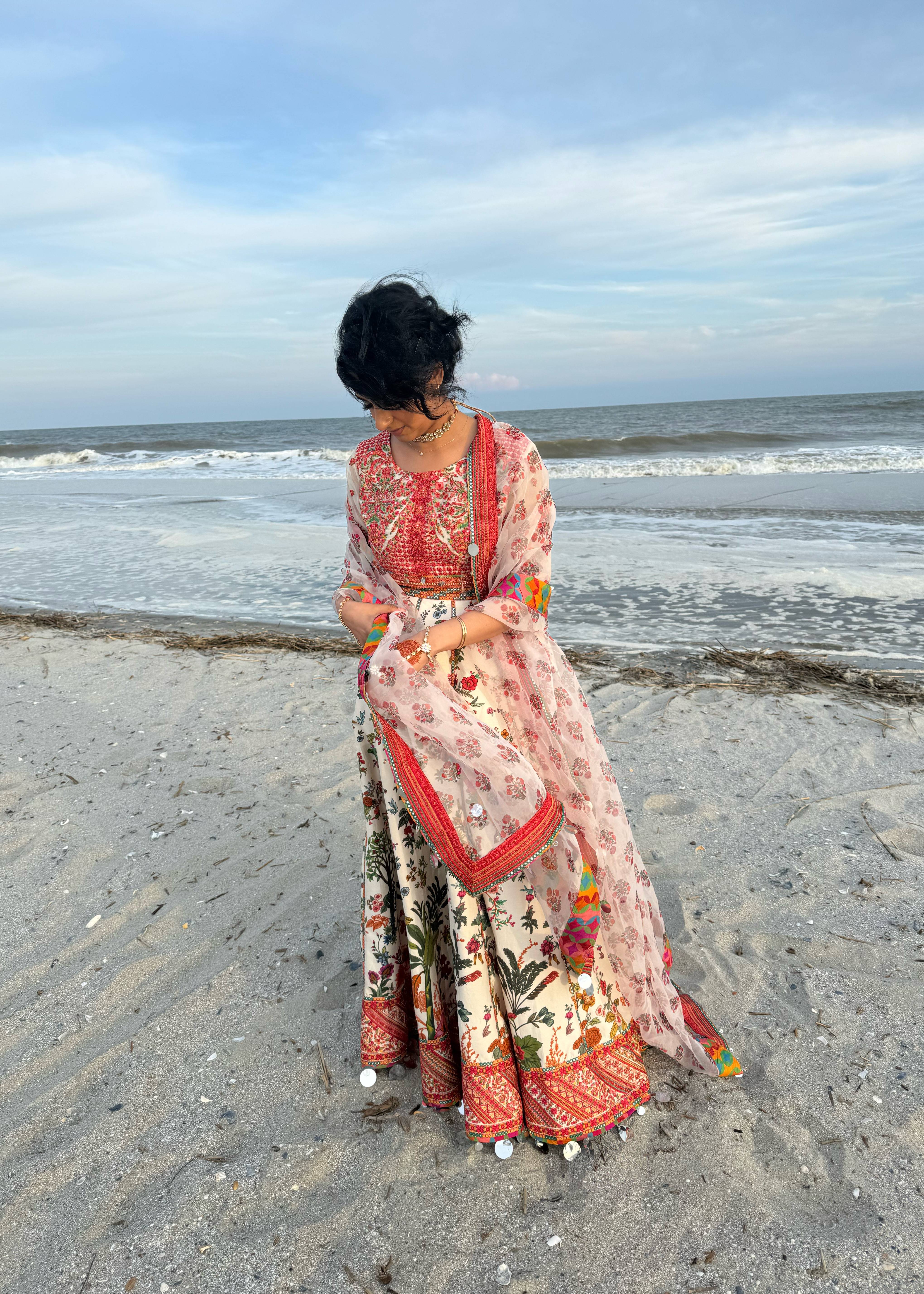 Floral Lehenga Image - 3