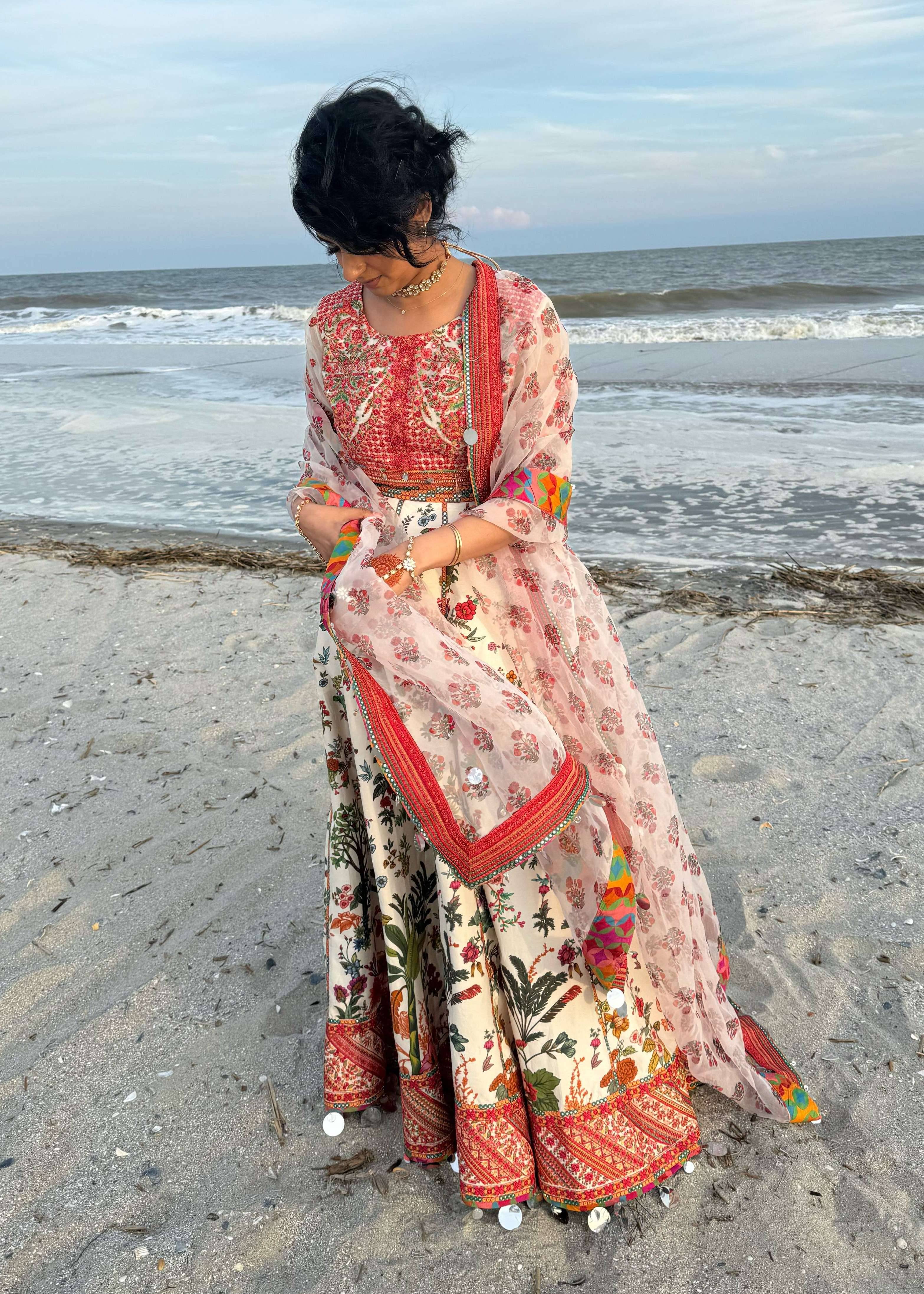 Floral Lehenga Image - 1