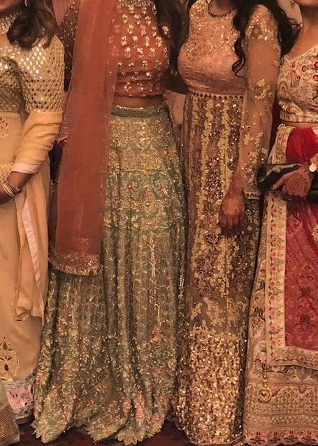 Mixed Pastel Lehenga Image - 2