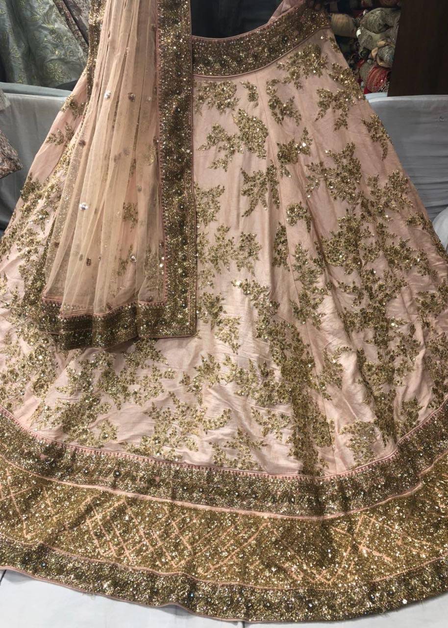 Pastel Pink Lehenga Image - 4