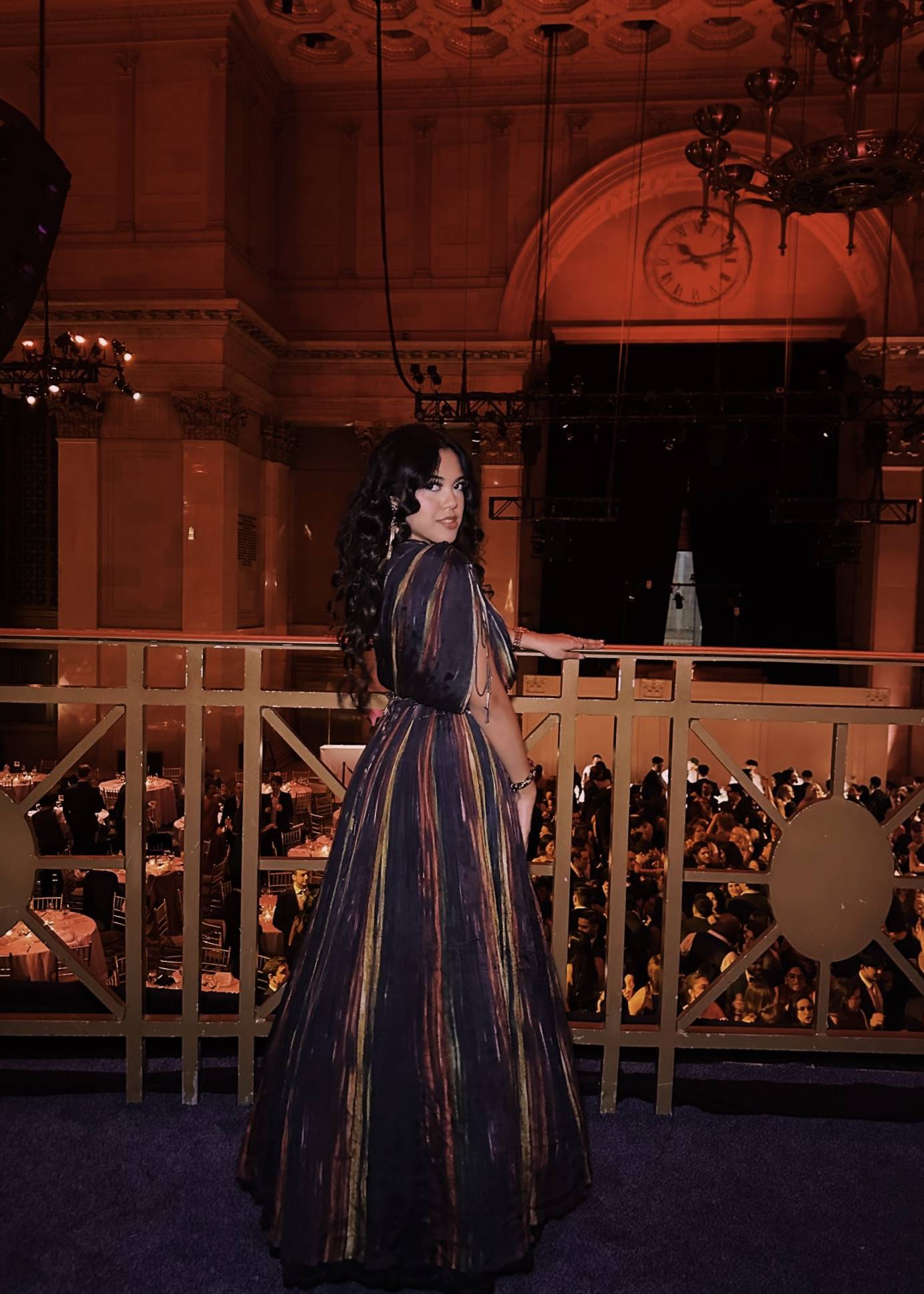 One-Shoulder Draped Gown Image - 2