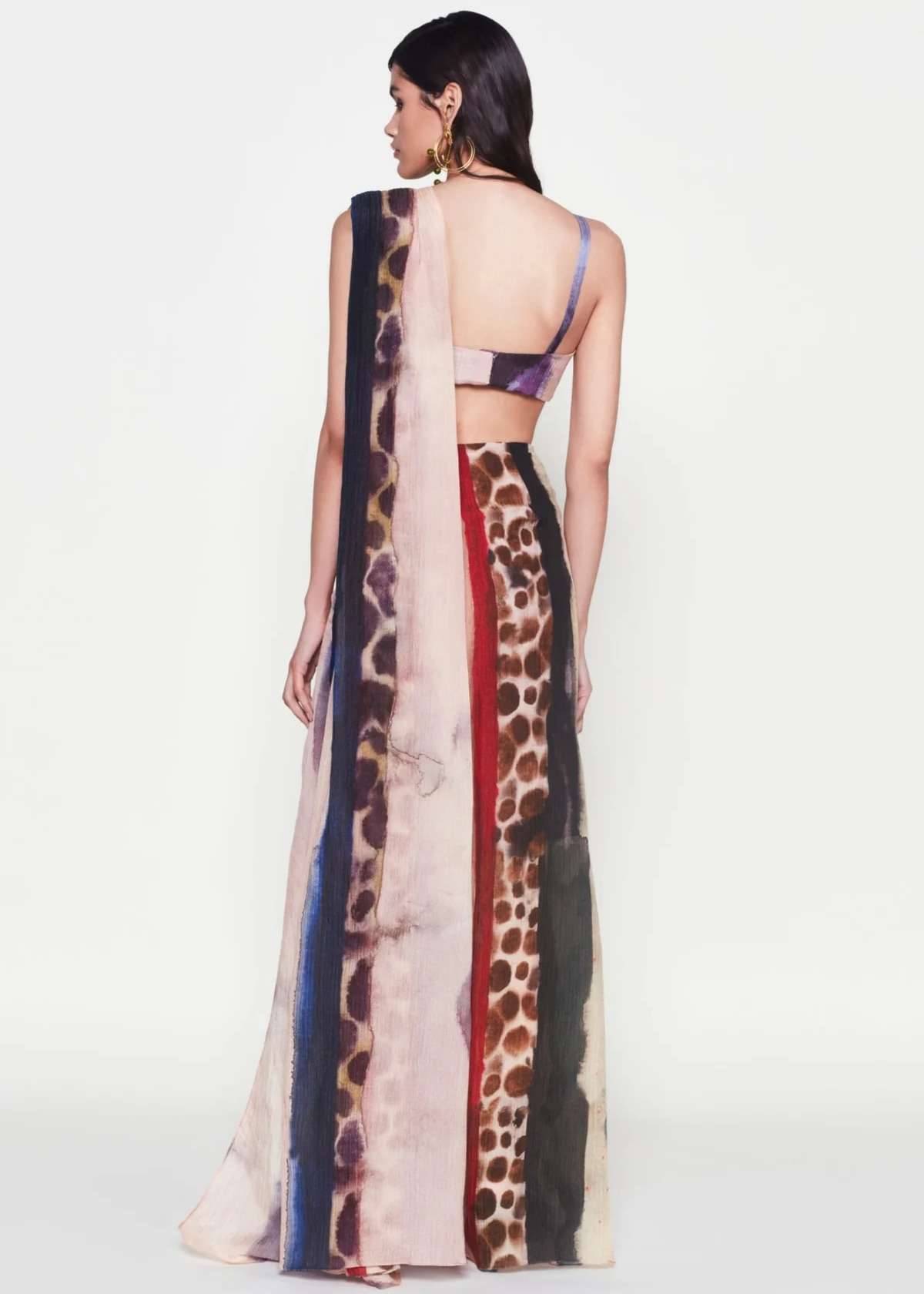 Amandine Sari Gown Image - 1