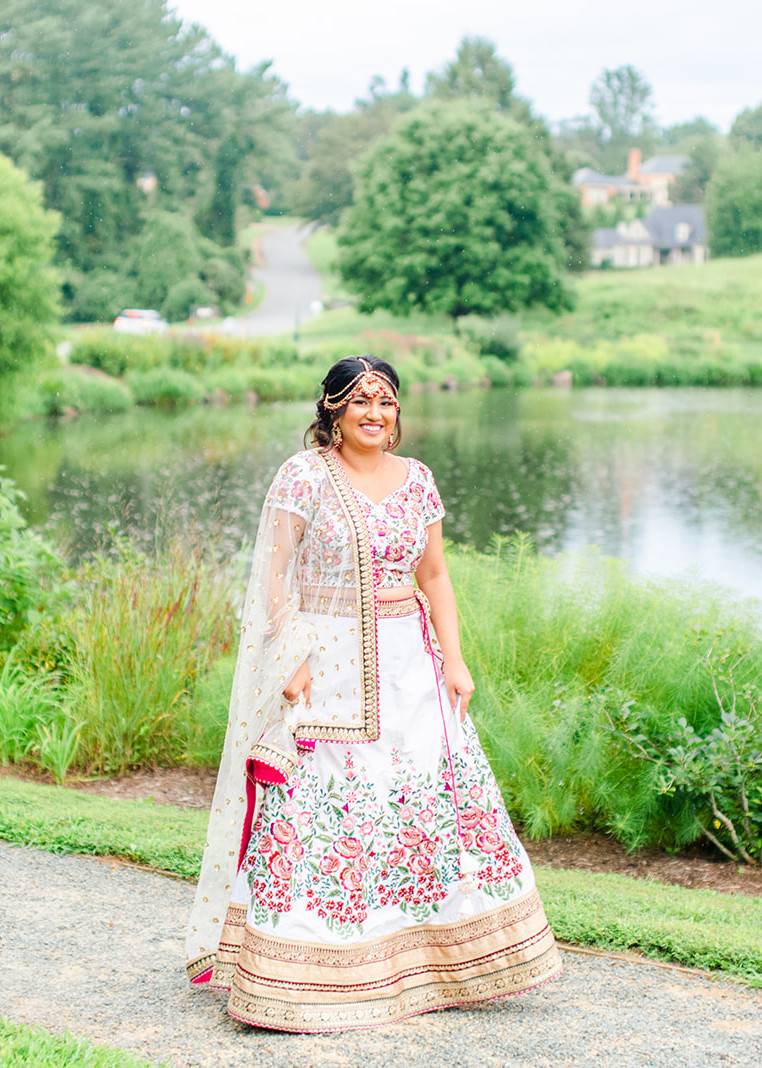 Floral Embroidered Lehenga Image - 2