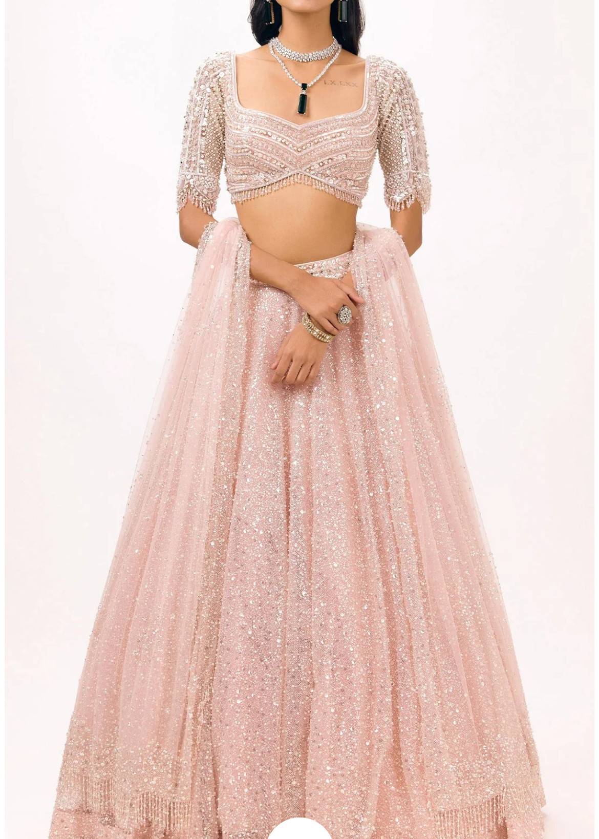 Pink Lehenga Image - 3