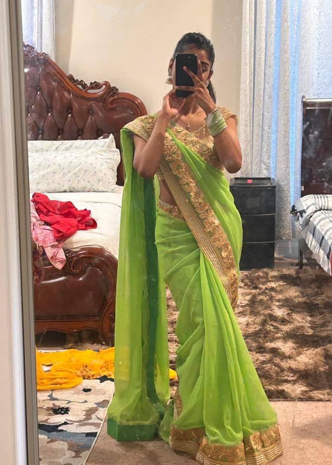  Sari blouse peticoat  Image - 0
