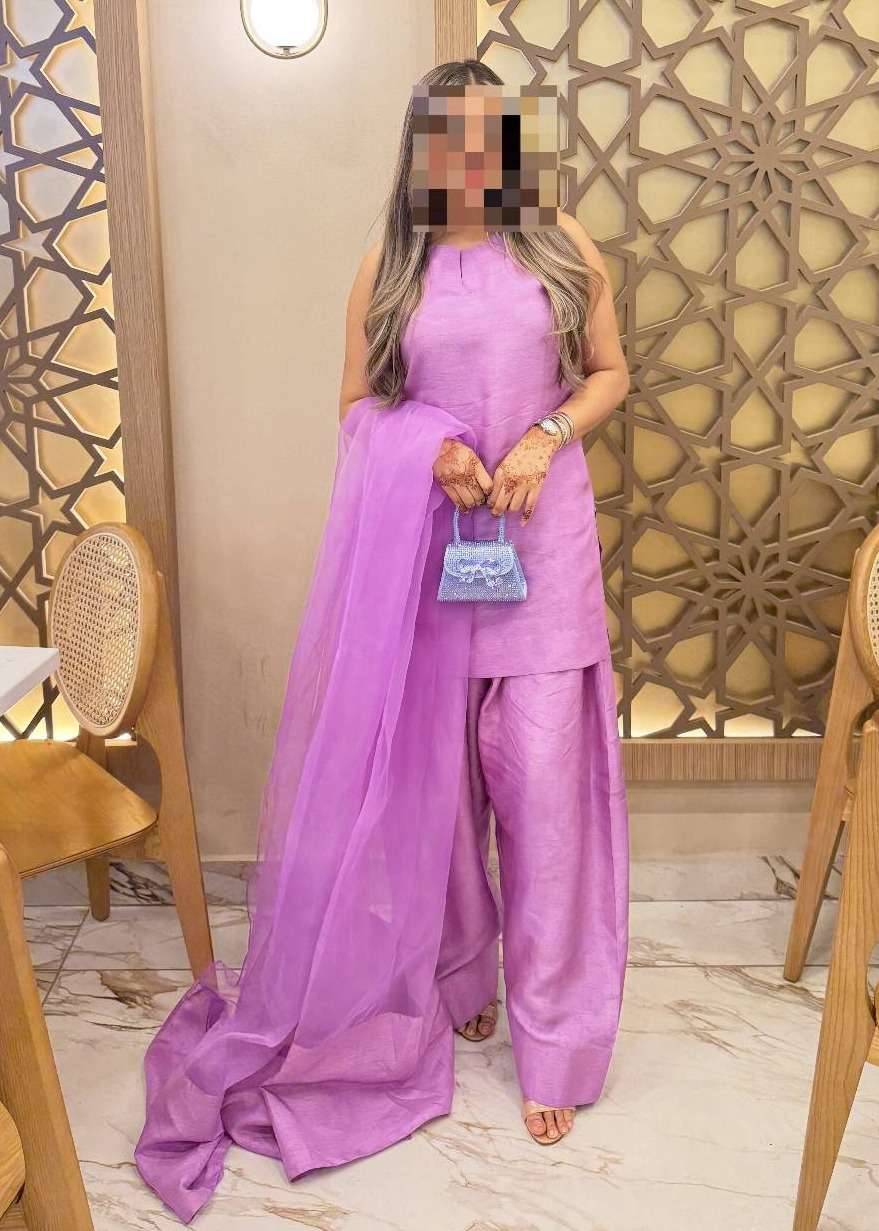 Fuschia Kurta Set Image - 0