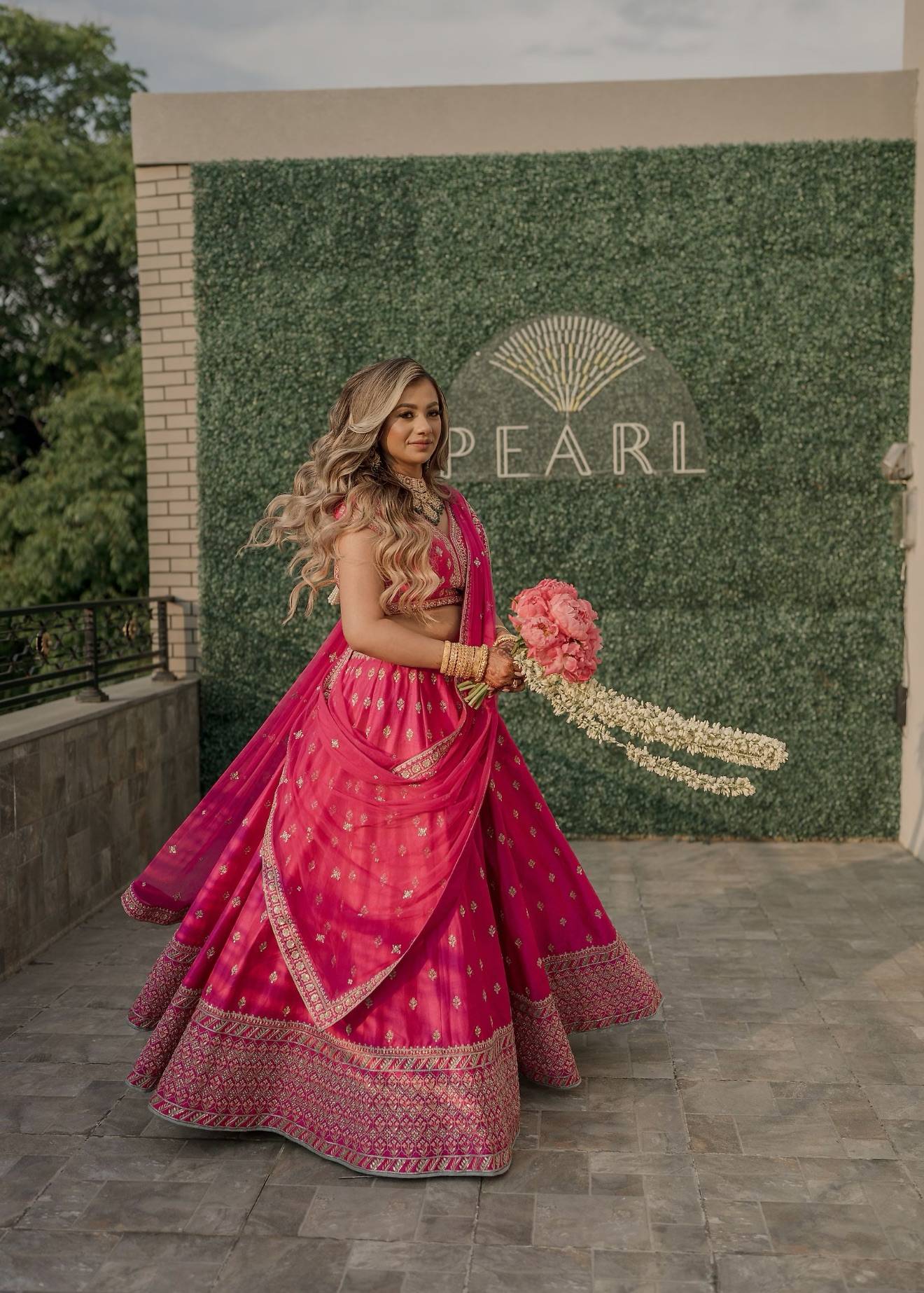 Rani Pink Lehenga Image - 1