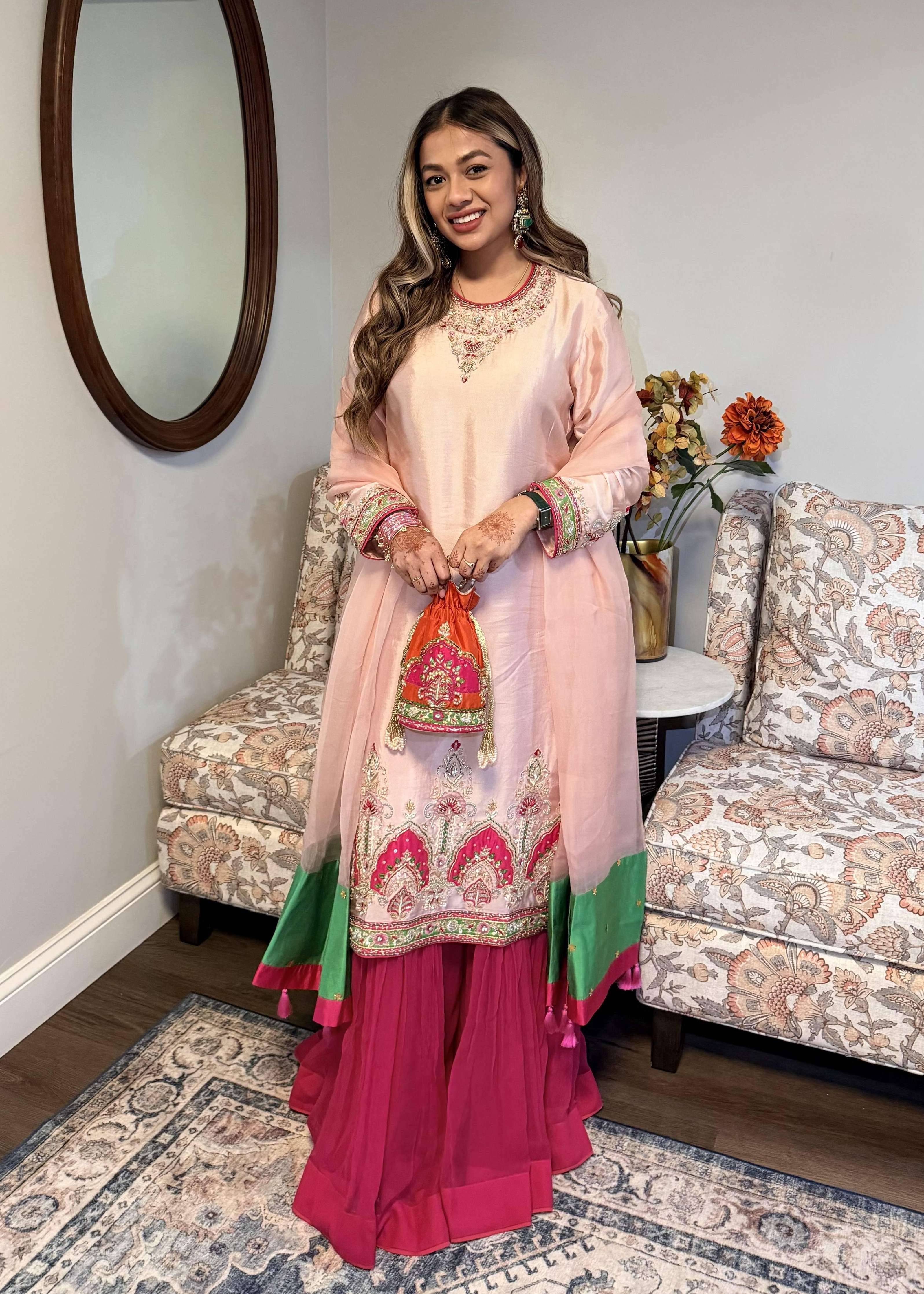 Sahar Rahman’s Light Pink Sharara Image - 1