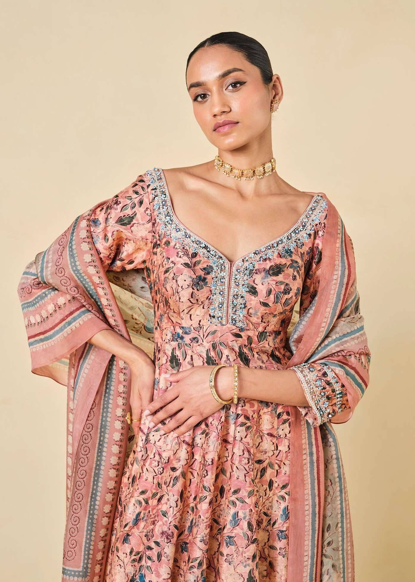 Themis Anarkali Set Image - 4