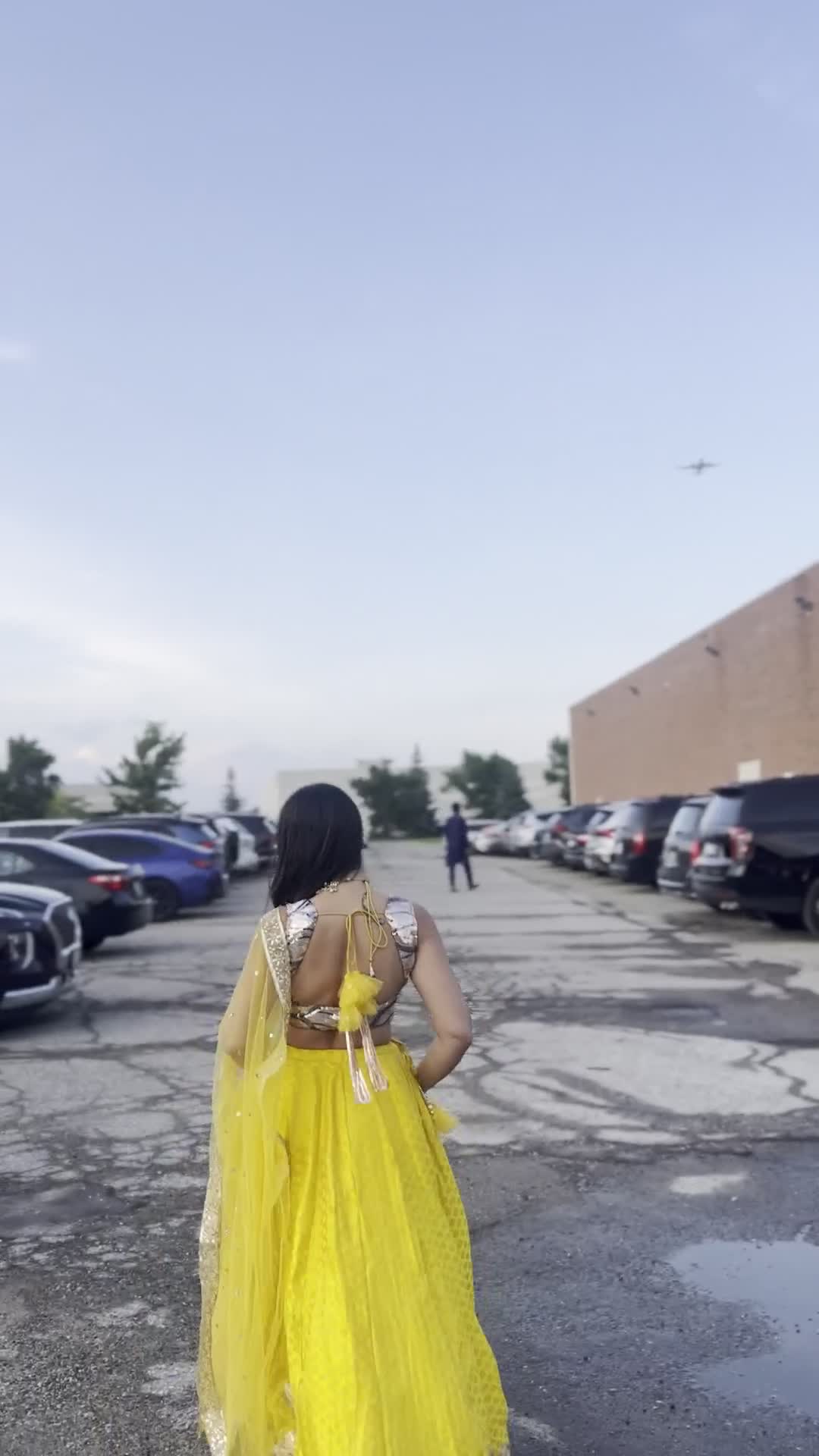 Golden Yellow Lehenga Image - 2