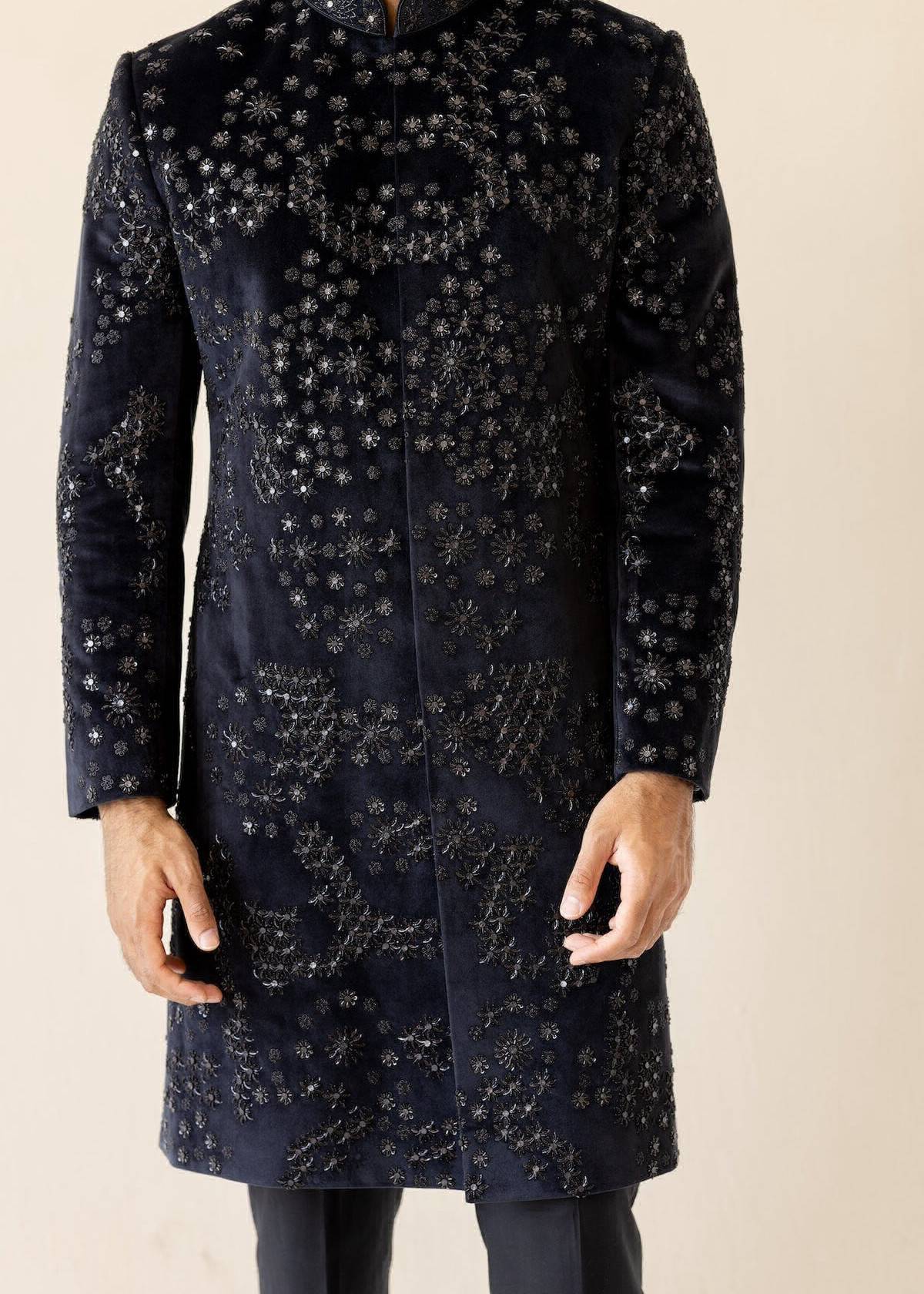 Midnight Velvet Jacket Image - 4
