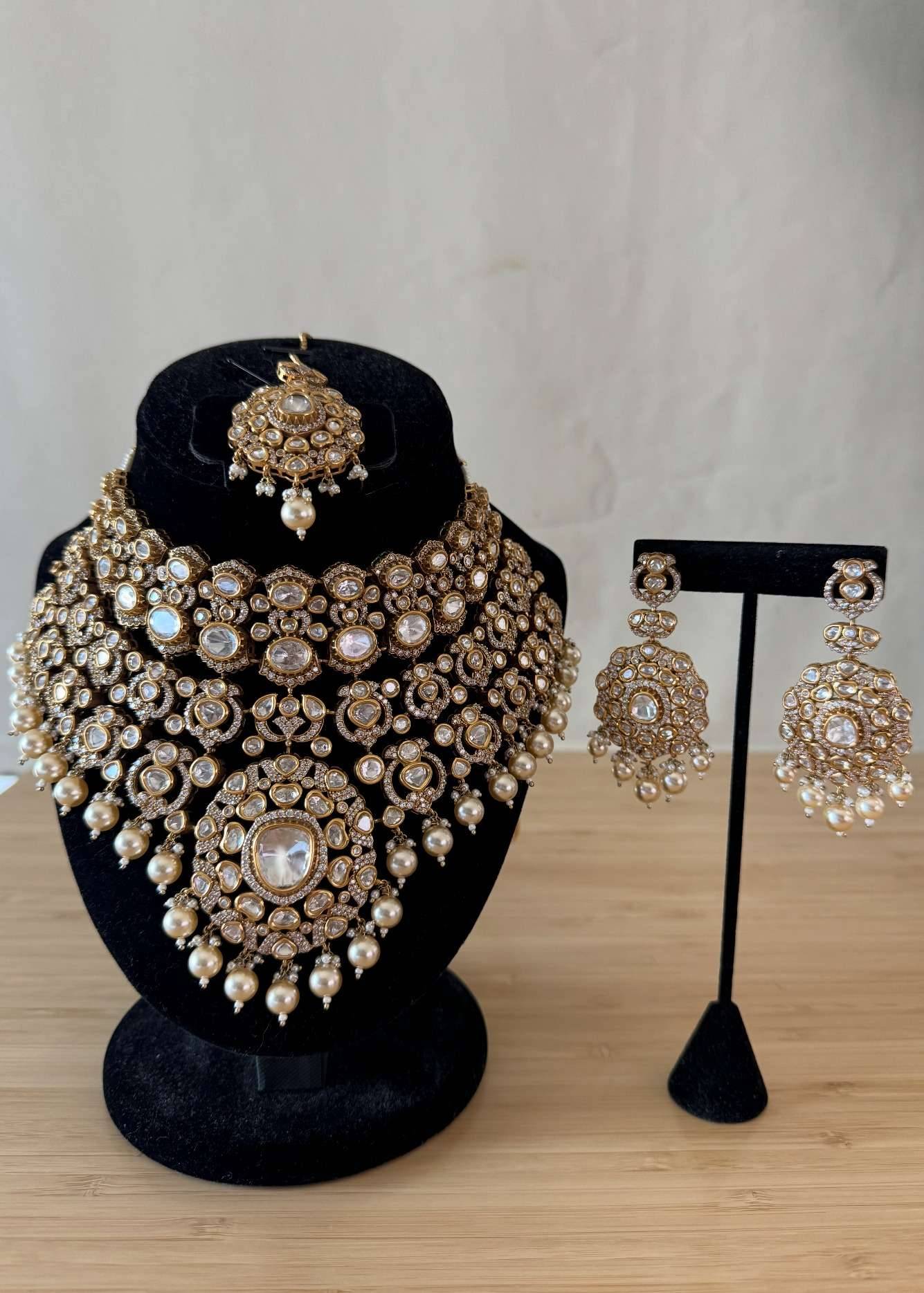 Zara Pearl Kundan Set Image - 0