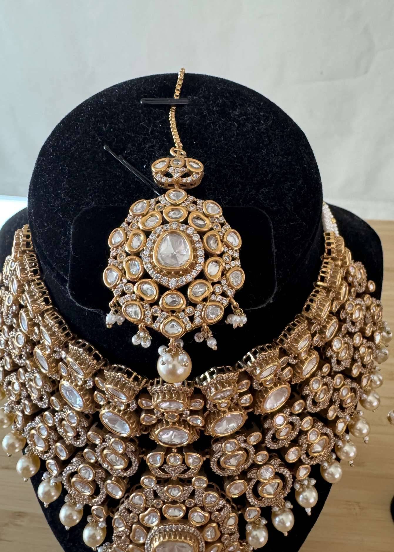 Zara Pearl Kundan Set Image - 4