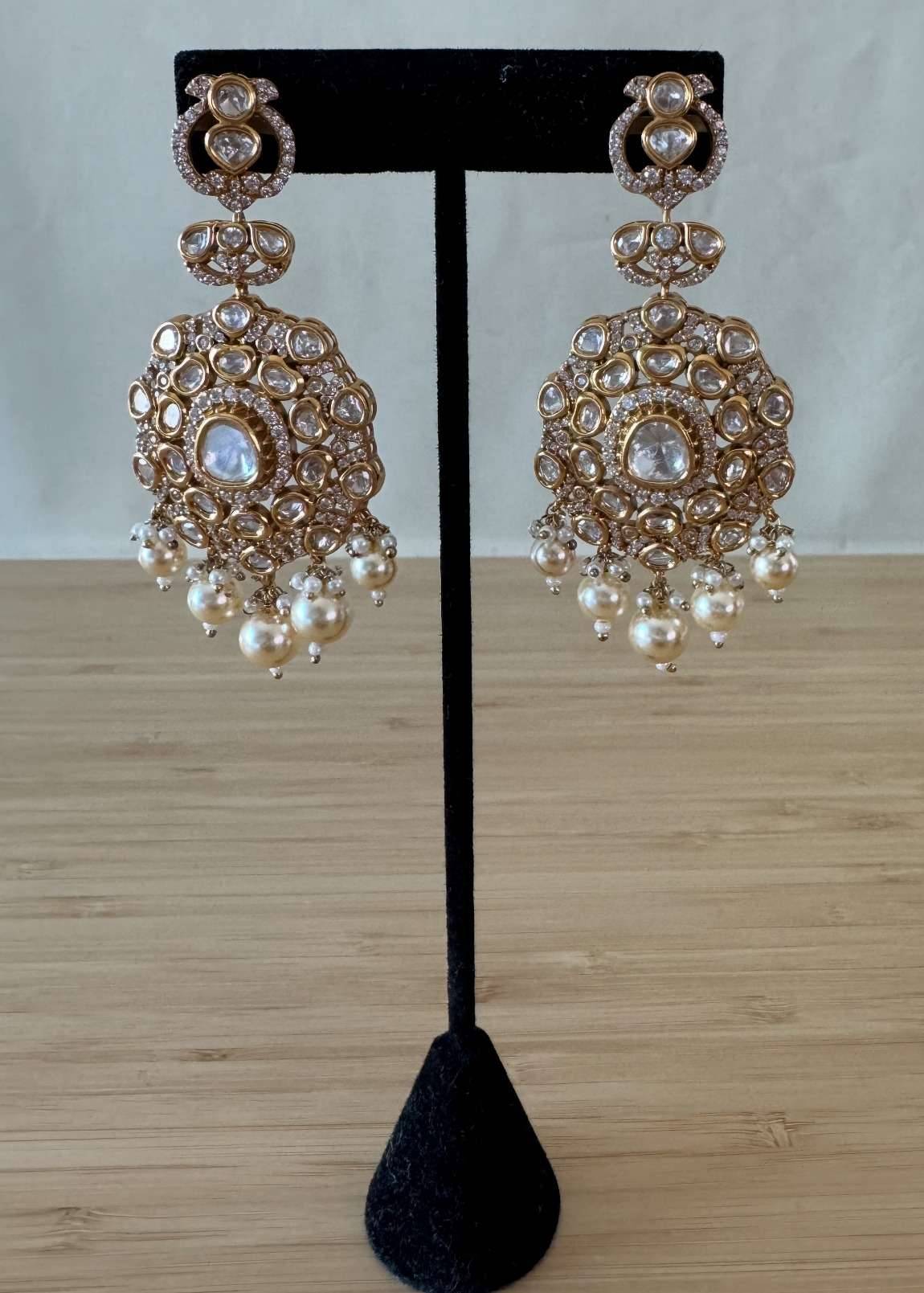 Zara Pearl Kundan Set Image - 5