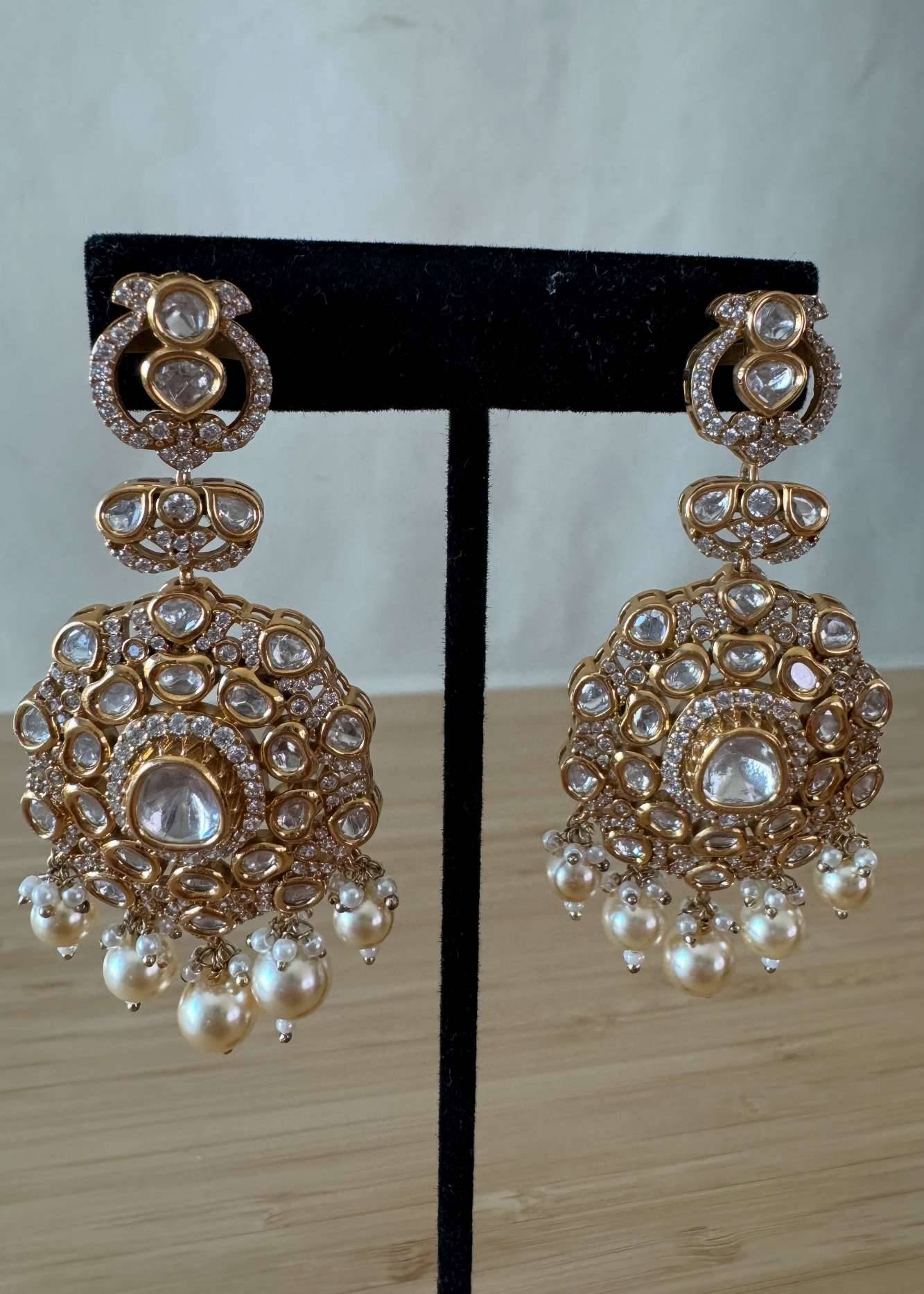 Zara Pearl Kundan Set Image - 6