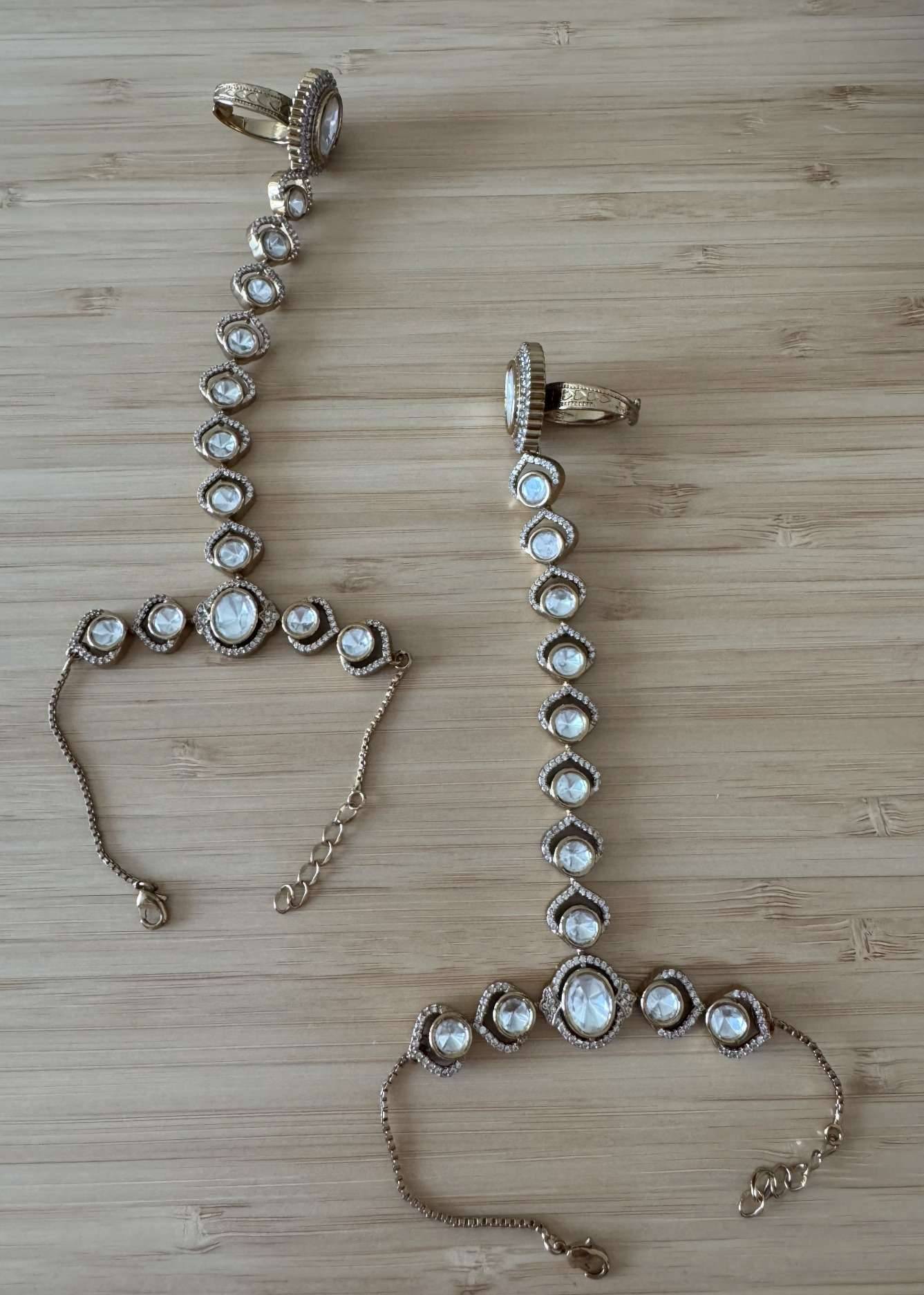 Zara Pearl Kundan Set Image - 7