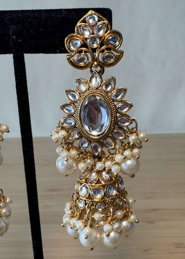 Ivory Pearl Rani Haar Set Image - 2