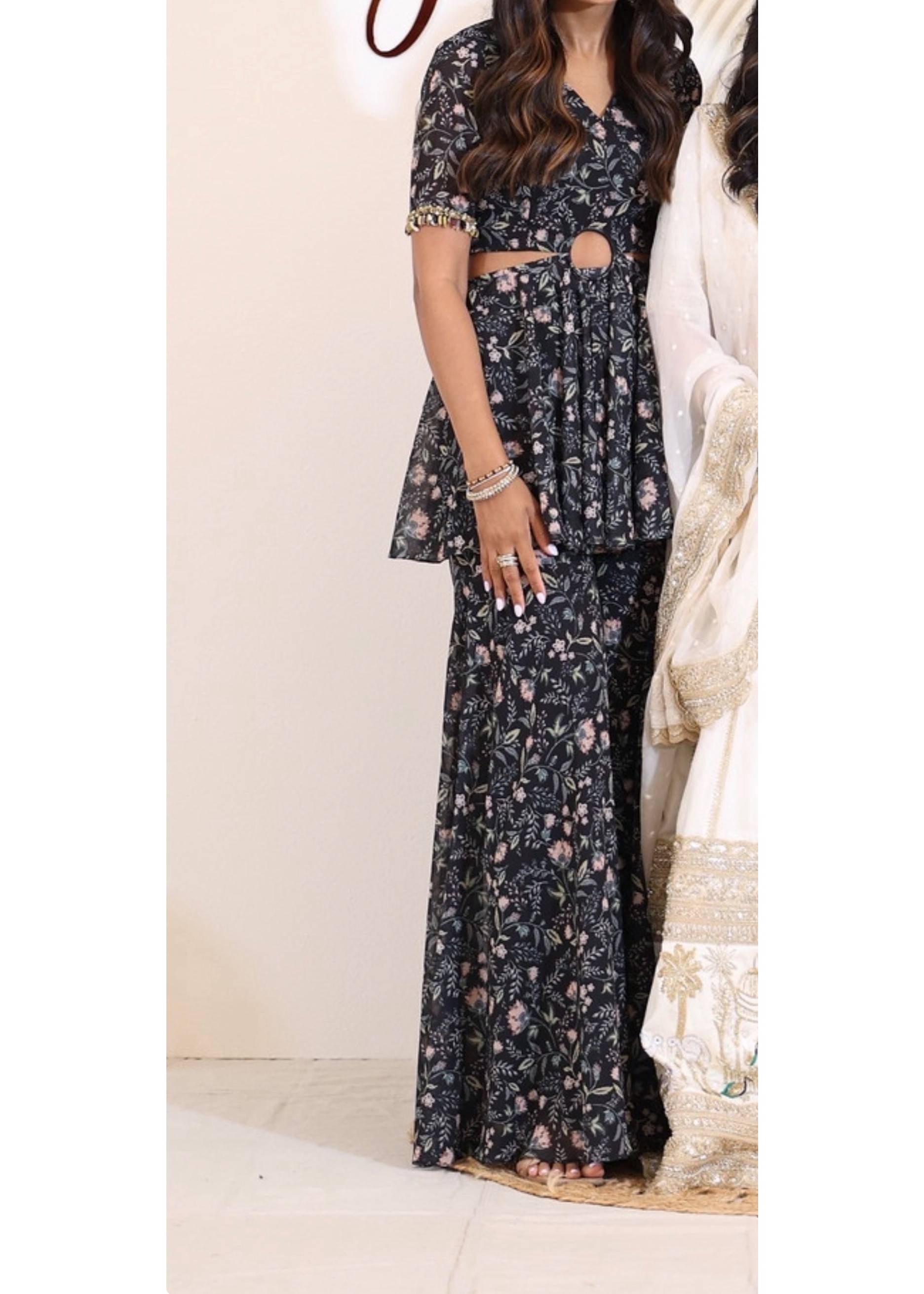 Cutwork Co-Ord Set Image - 1