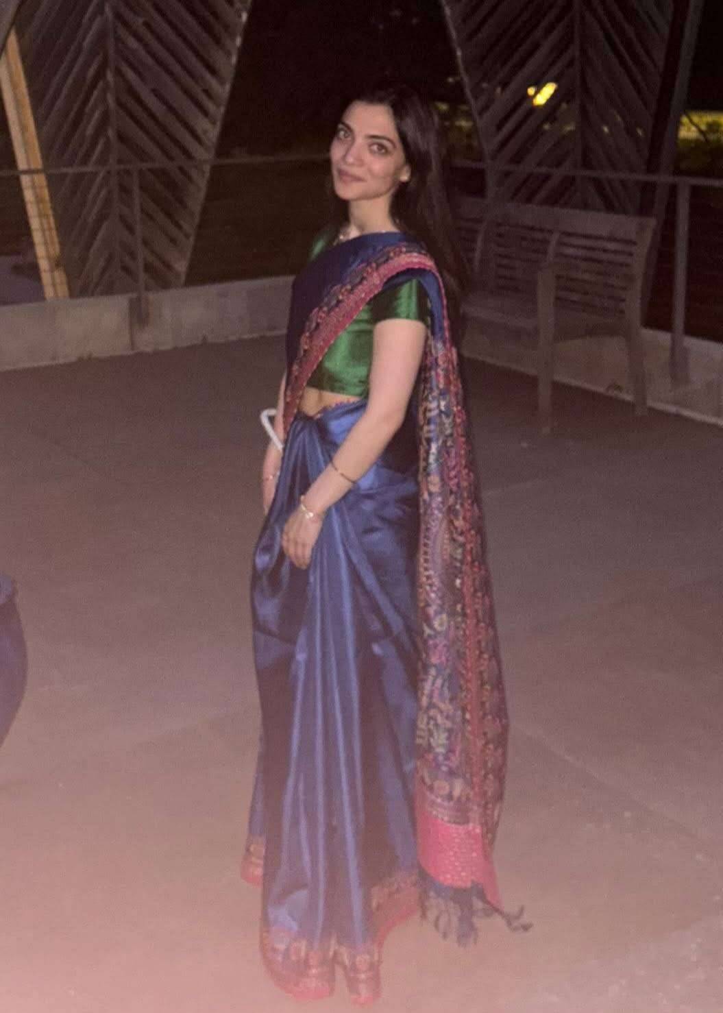 Blue Sari Image - 0