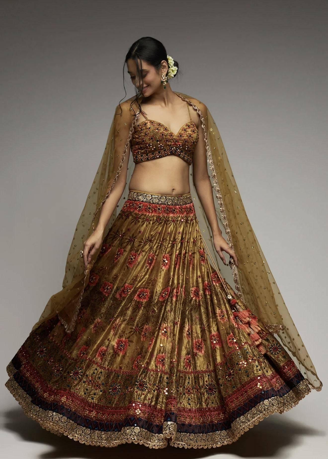 Shiza Velvet Lehenga Image - 1