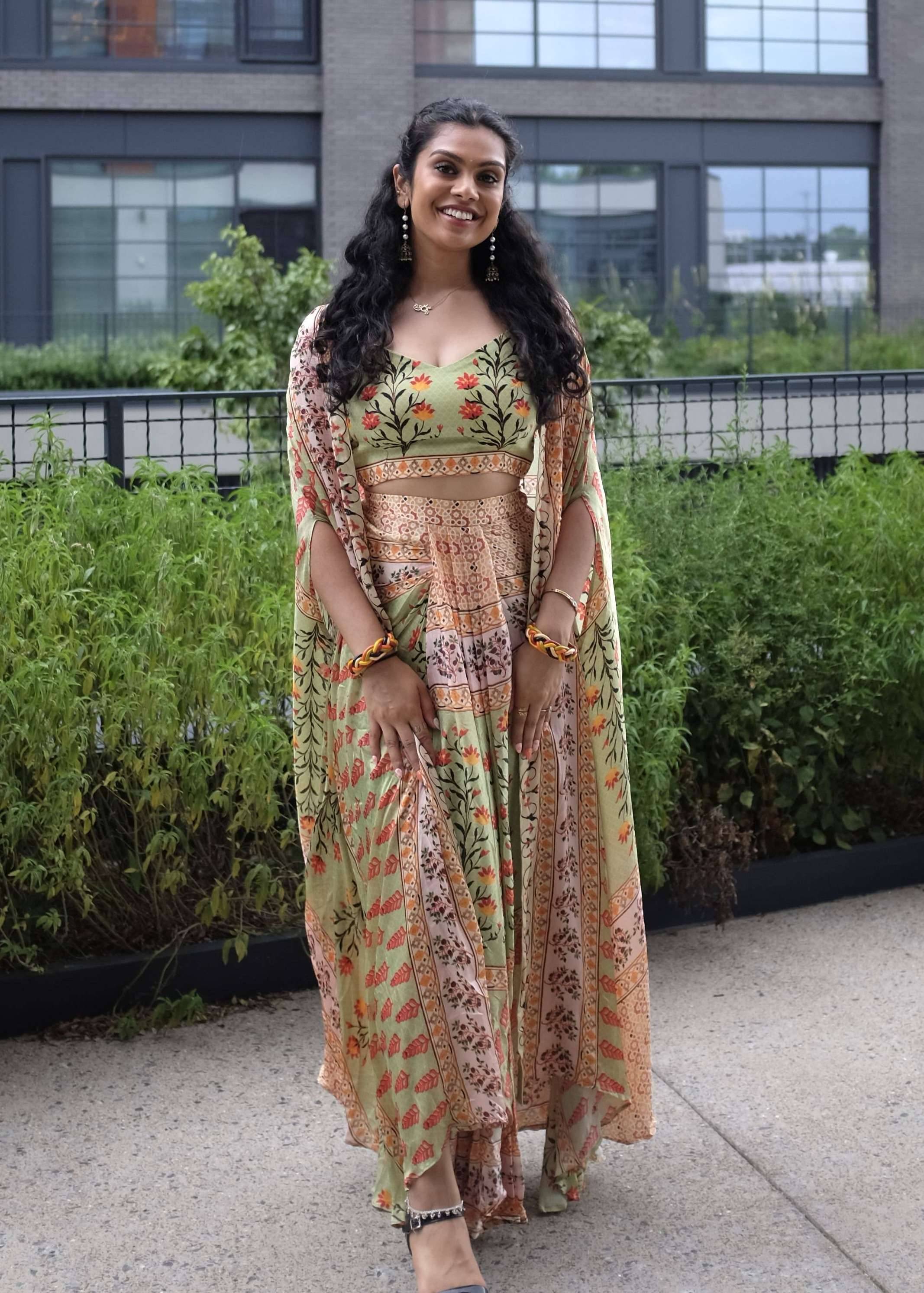 Multiprint Cape Set Image - 0