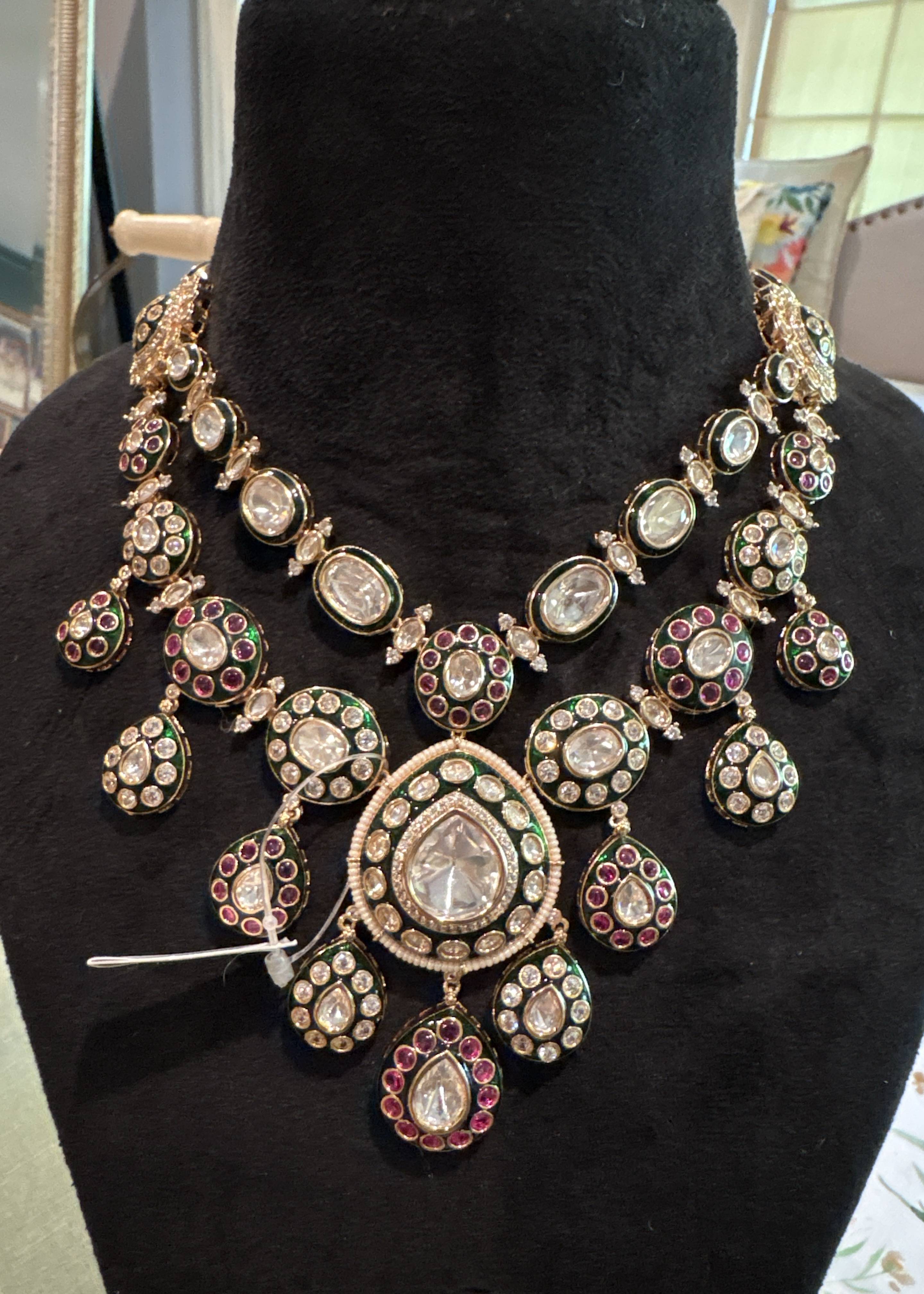 Ruby Long Necklace Image - 0