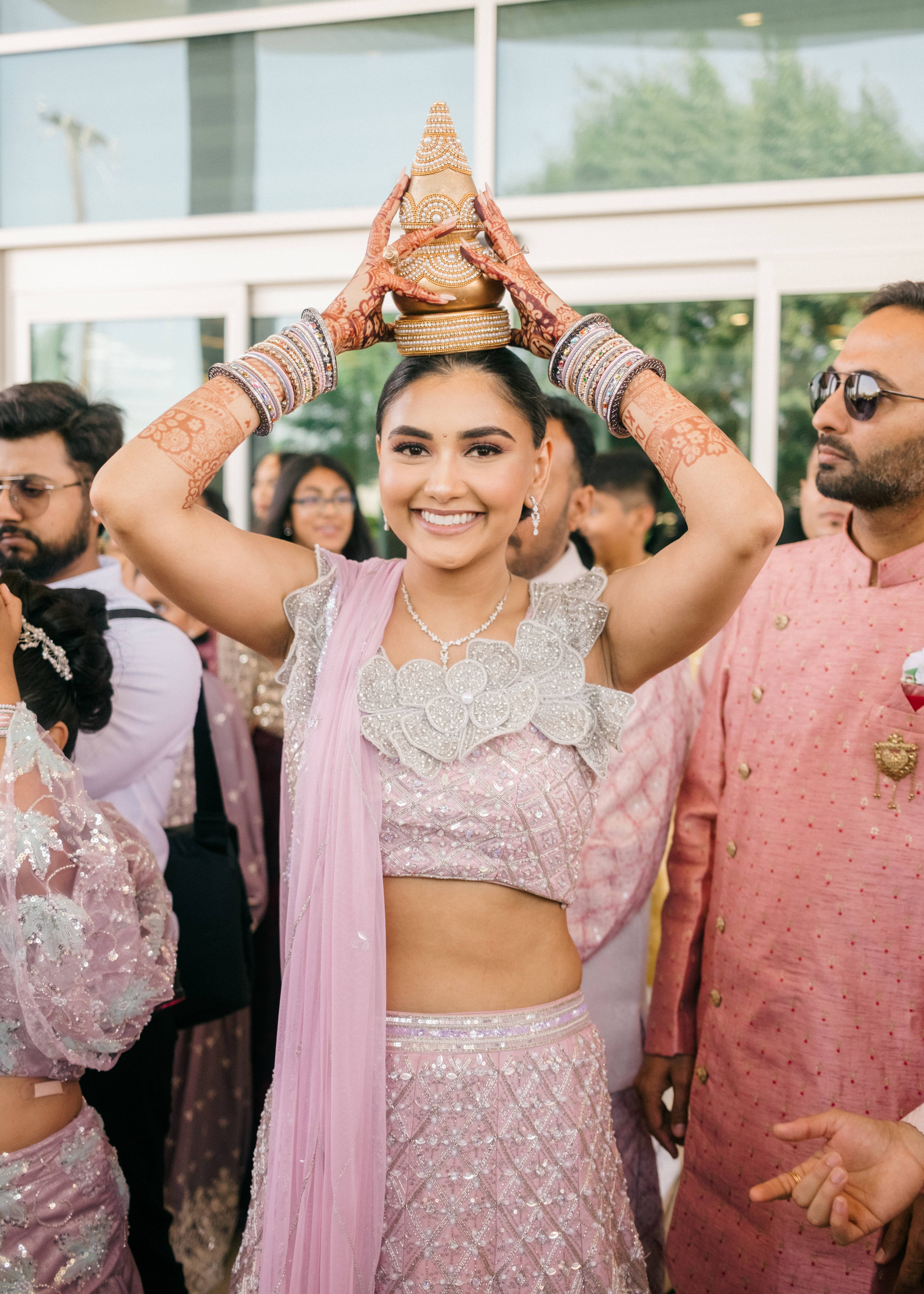 Baby Pink Lehenga Image - 1