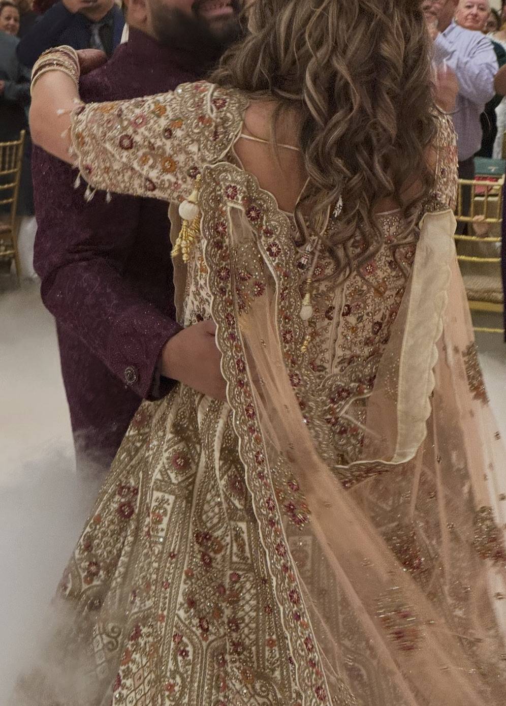 Floral Bridal Lehenga Image - 2