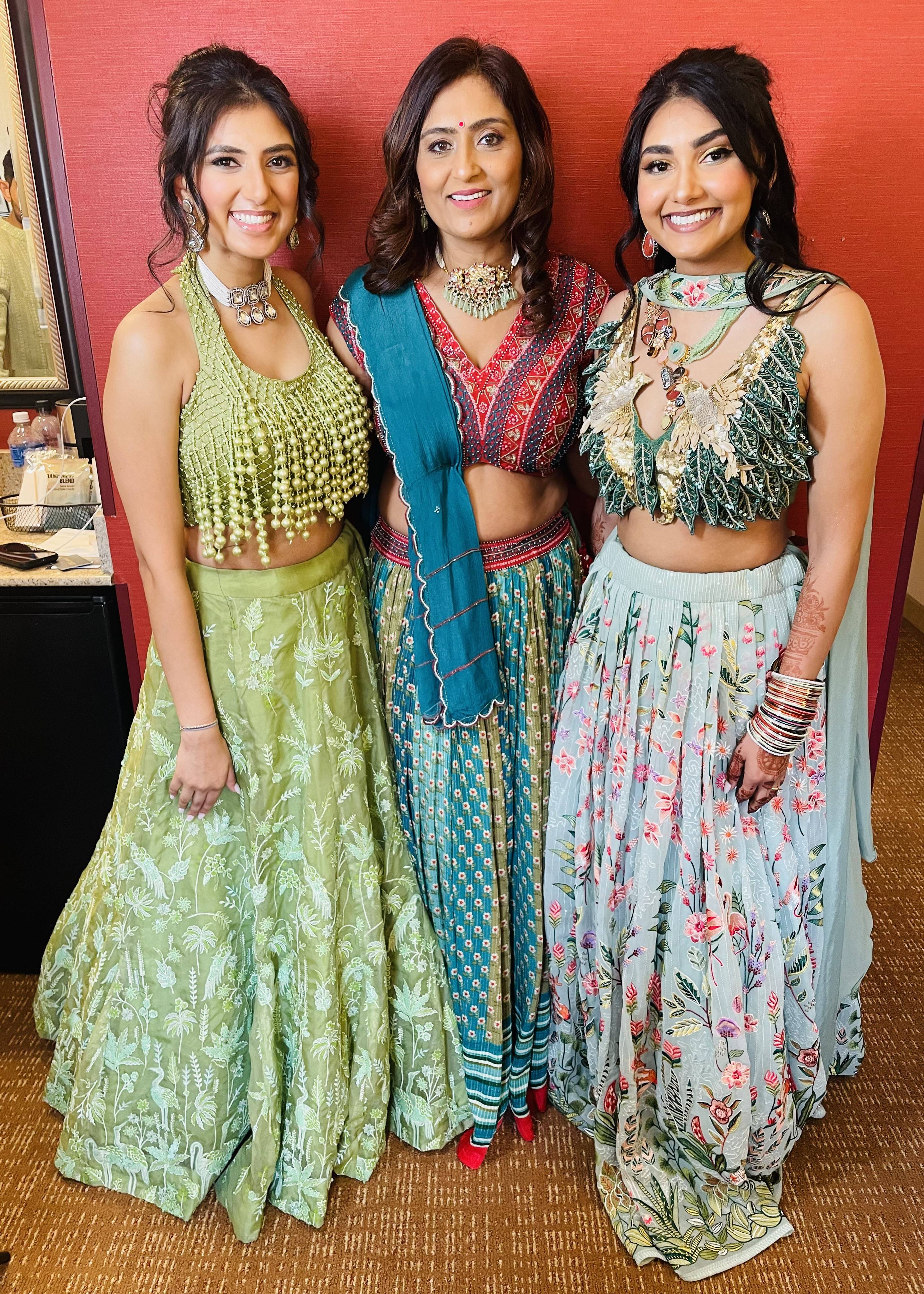 Green Pearl Embellished Lehenga Image - 1