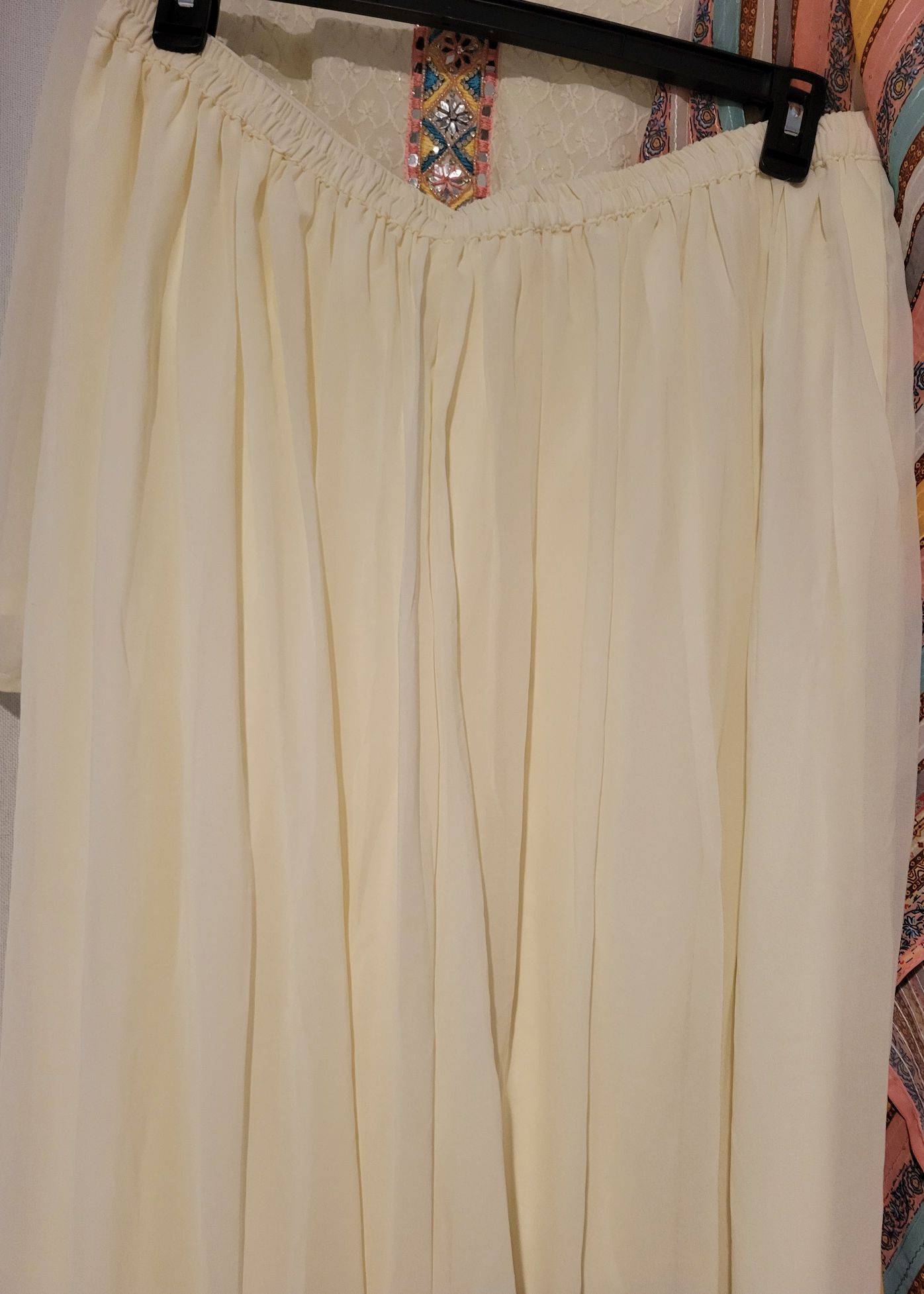 White Palazzo Set Image - 7
